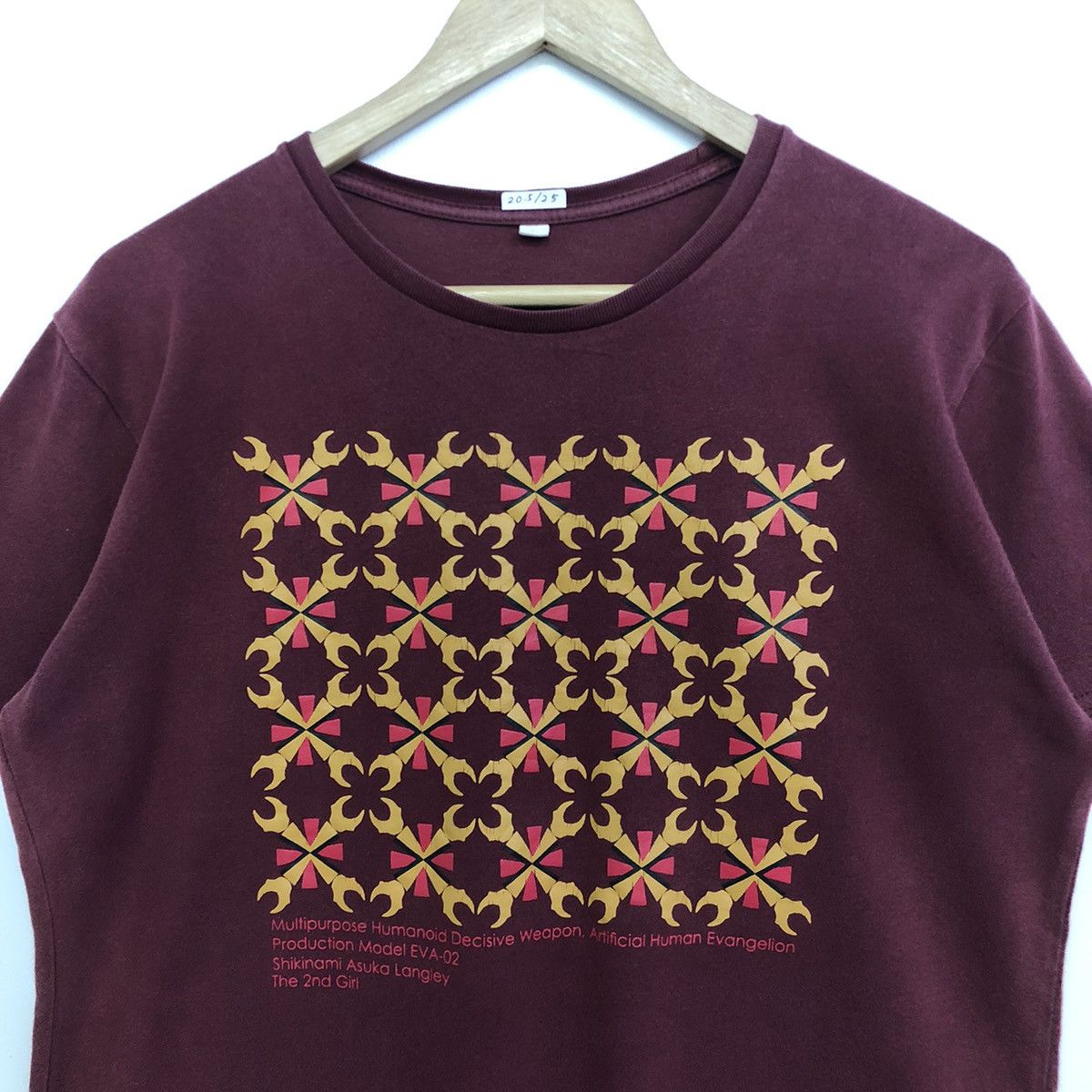 Anime Evangelion X Top Valu Anime Shikinami Asuka Langley Tshirt Size US L / EU 52-54 / 3 - 3 Thumbnail