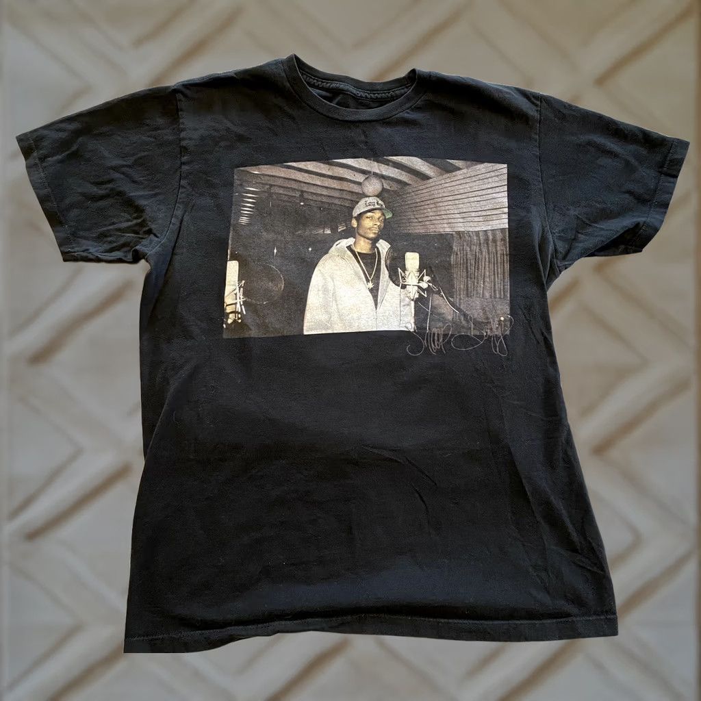 Vintage Snoop Dogg Shirt Men Short Sleeve M Black 420 Long Beach Size US M / EU 48-50 / 2 - 1 Thumbnail