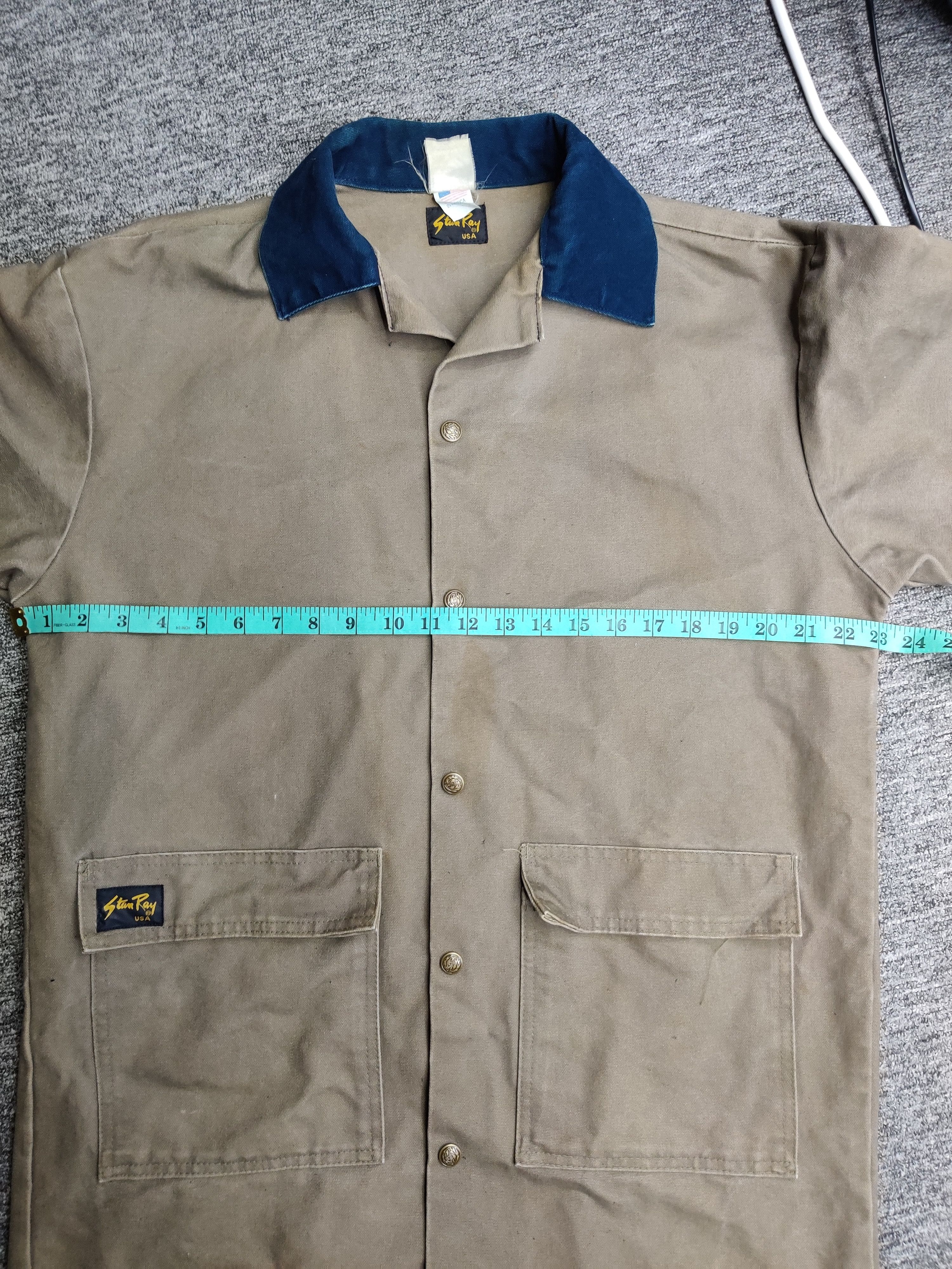 Stan Ray Vintage 90's Stan Ray Tactical Chore Canvas Jacket Size US L / EU 52-54 / 3 - 12 Thumbnail