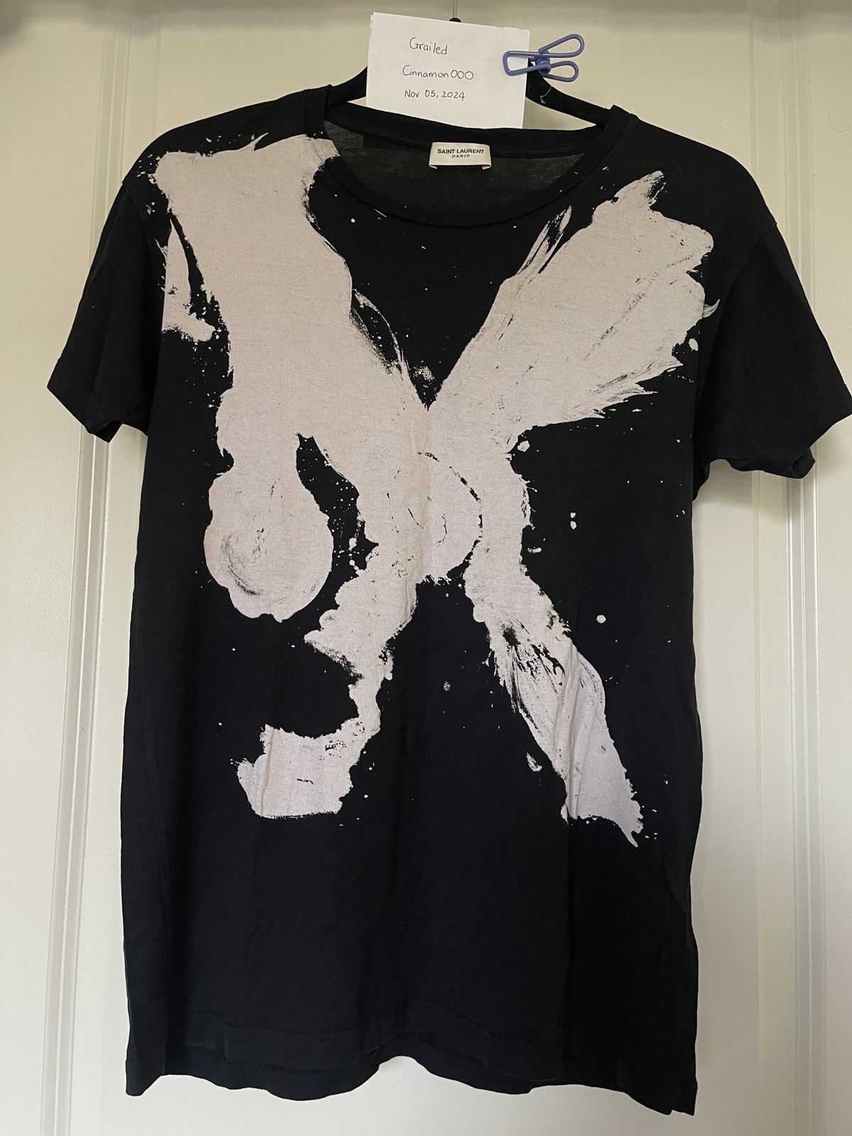 Saint Laurent Paris Saint Laurent Mr X T Shirt Tee | Grailed