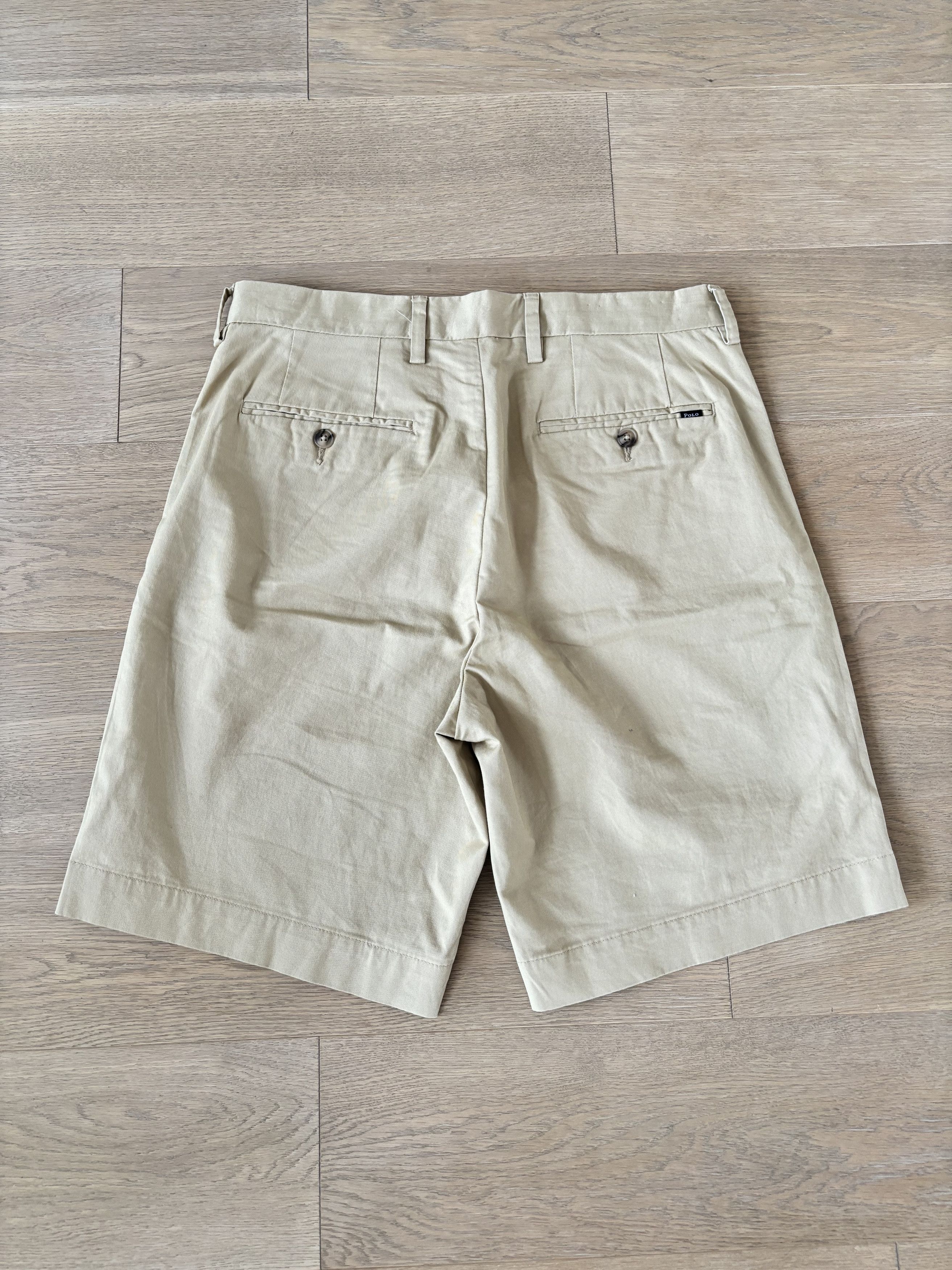 Polo Ralph Lauren Basic Polo Ralph Lauren Chino Shorts Size US 31 - 2 Thumbnail