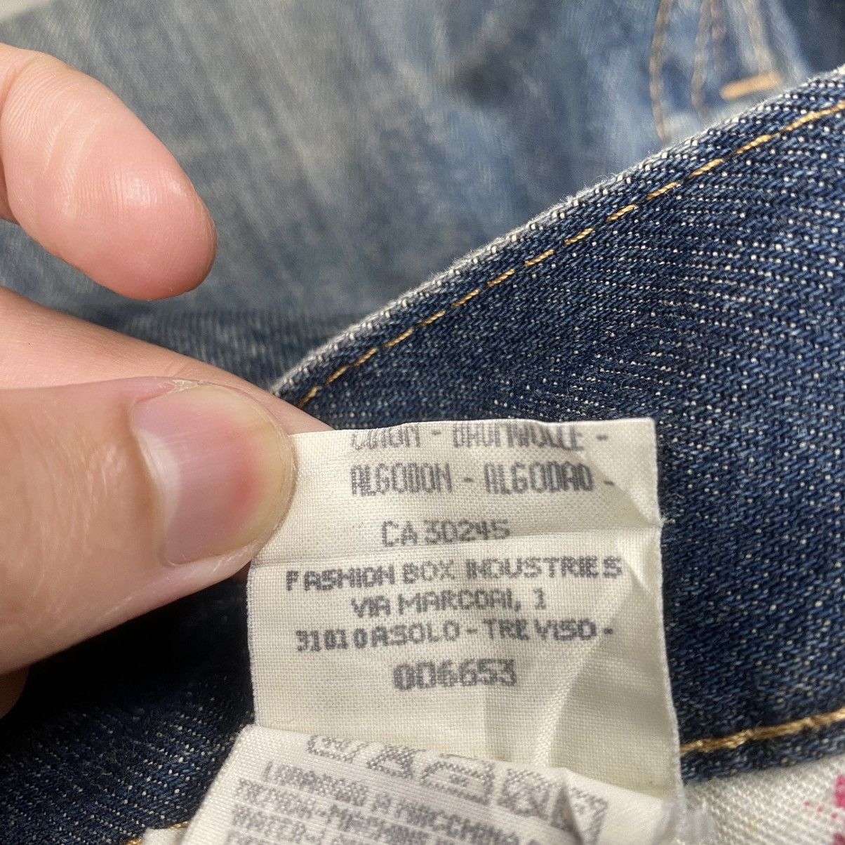 Replay × Vintage y2k Replay Distressed Rugged Wide Jeans Size US 31 - 10 Thumbnail