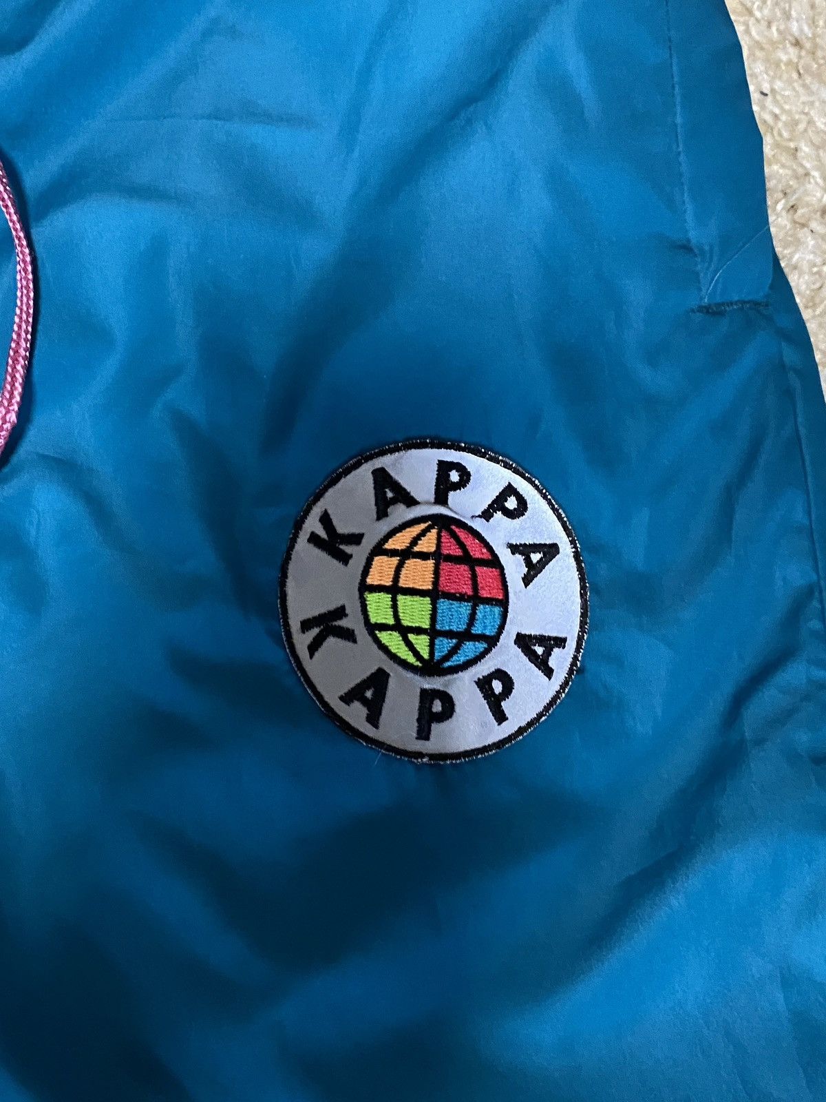 Kappa VERY RARE! KAPPA VINTAGE PANS REFLECTIVE LOGO Y2K DRILL 90s Size US 38 / EU 54 - 4 Thumbnail