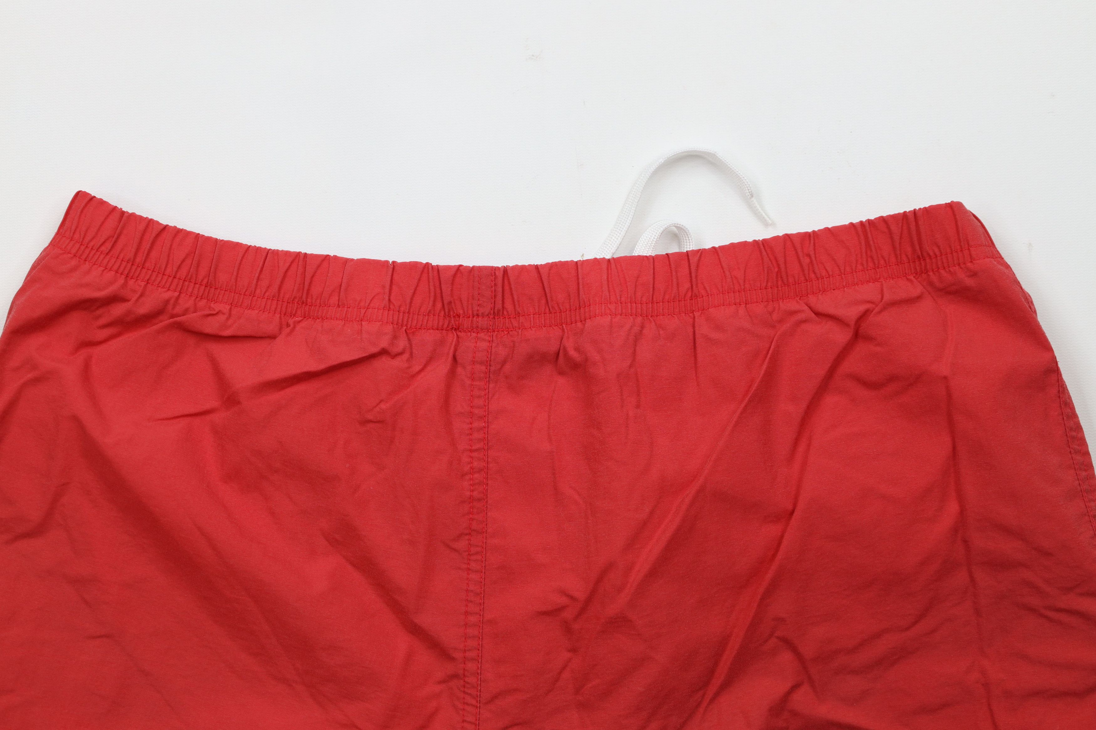 Ralph Lauren × Vintage Vintage 90s Polo Sport Ralph Lauren Flag Lined Shorts Red Size US 34 / EU 50 - 11 Thumbnail