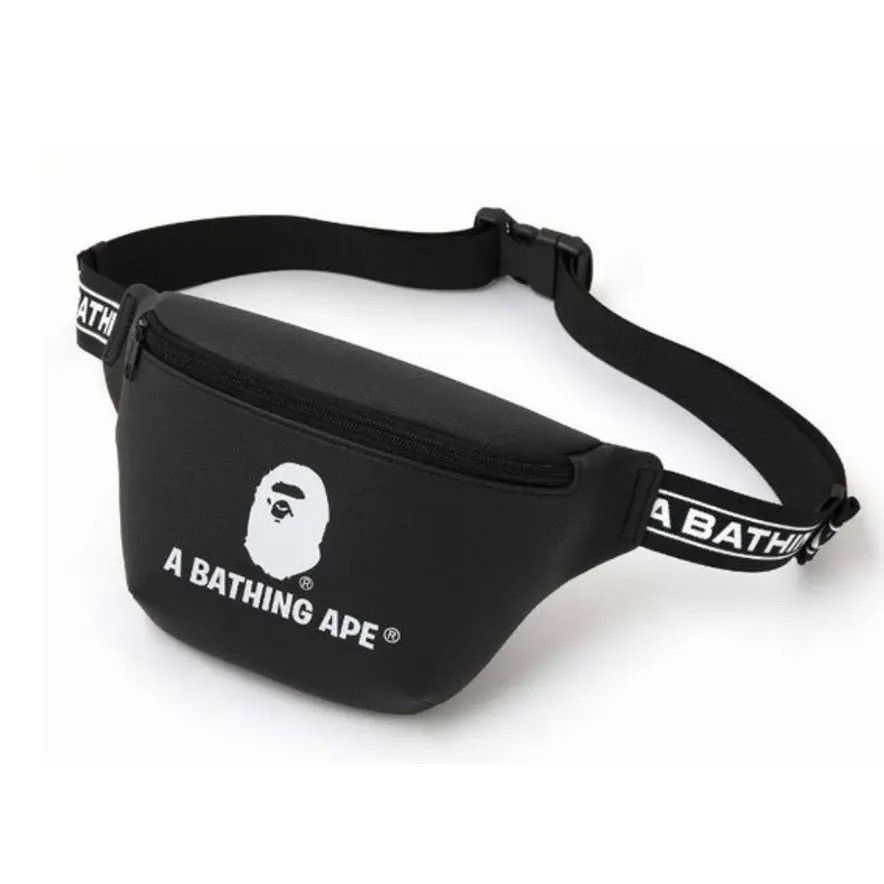 Bape 🇯🇵 Bape Shoulder Bag Cross Body Logo A Bathing Ape Size ONE SIZE - 1 Thumbnail