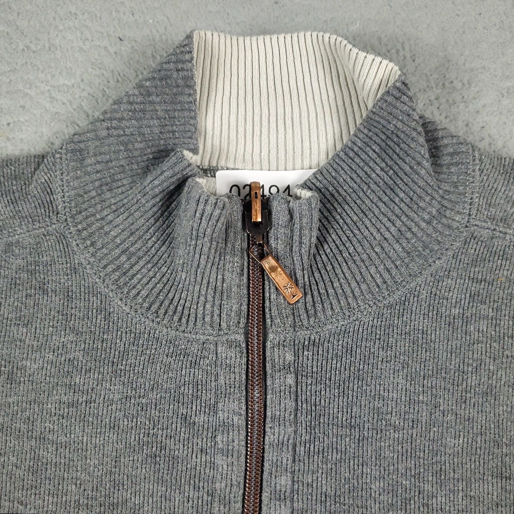 Tommy Bahama VINTAGE Tommy Bahama Sweater Pullover 1/4 Zip Men's 2XL Gray Knit Casual Outdoor Modern Size US XXL / EU 58 / 5 - 2 Thumbnail