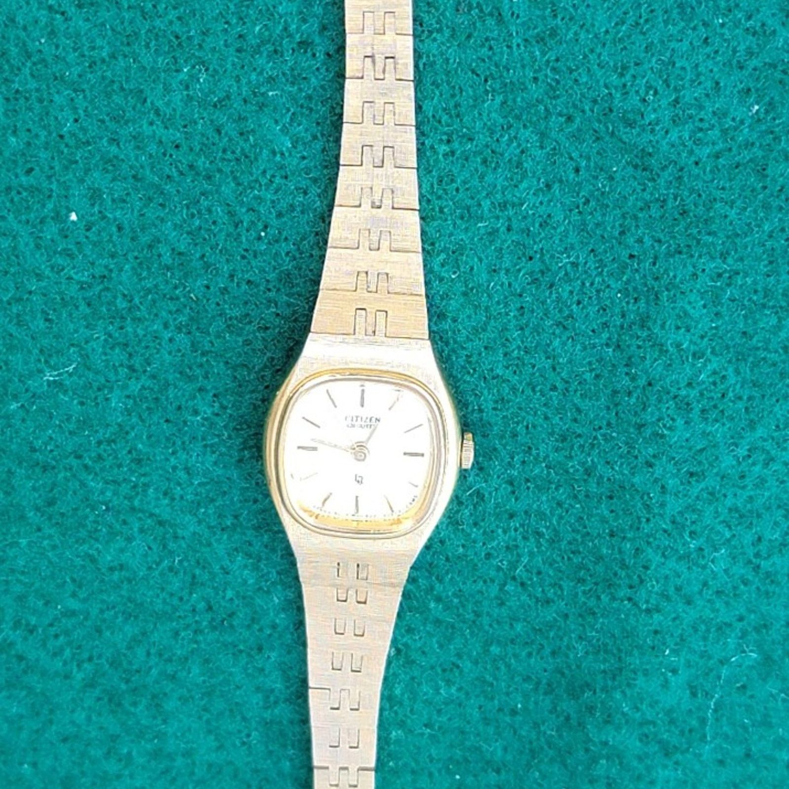Citizen Vtg Citizen Gold Tone Watch Size ONE SIZE - 3 Thumbnail