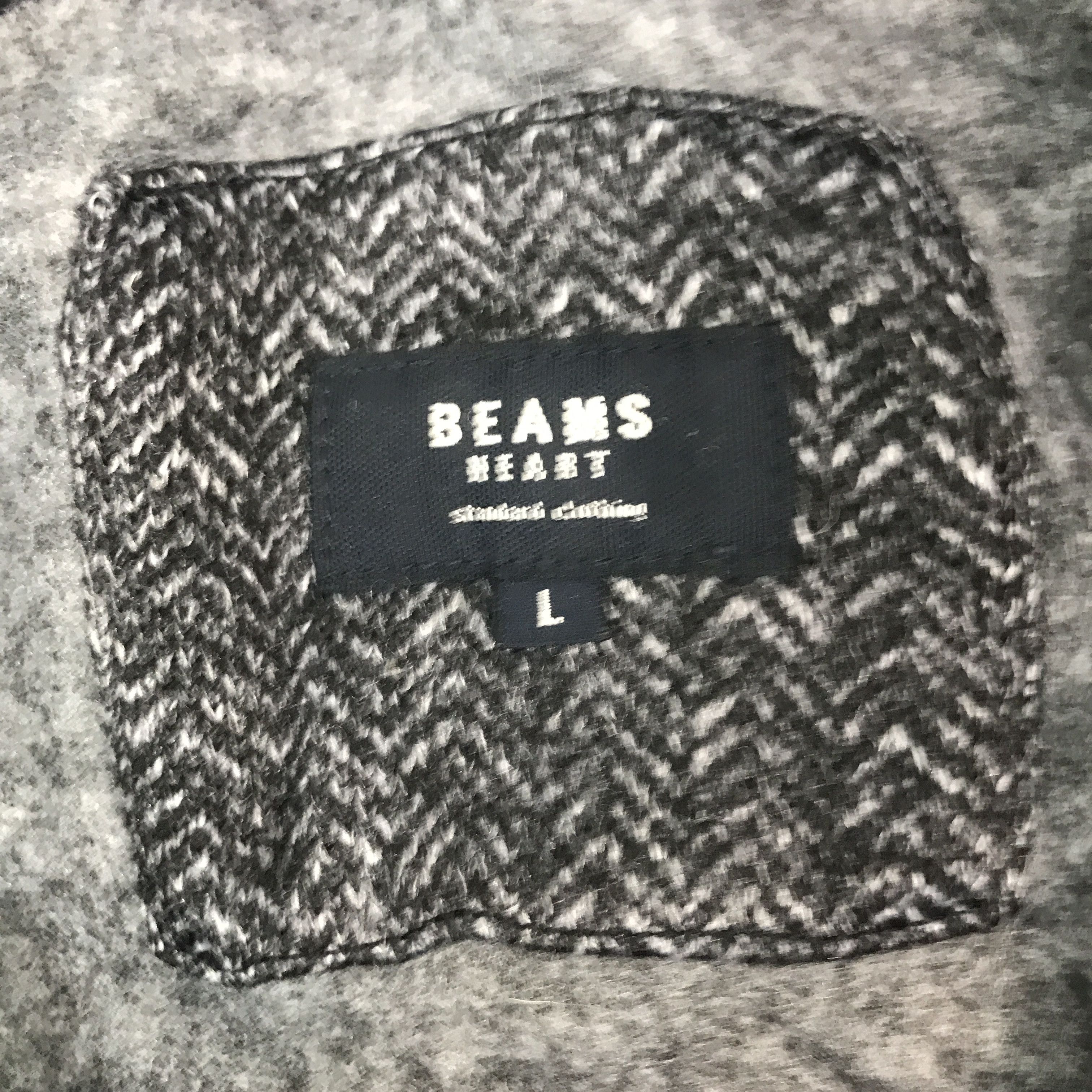 Beams Japan × Japanese Brand Rare beams heart wool japan style design jacket Size US L / EU 52-54 / 3 - 9 Thumbnail