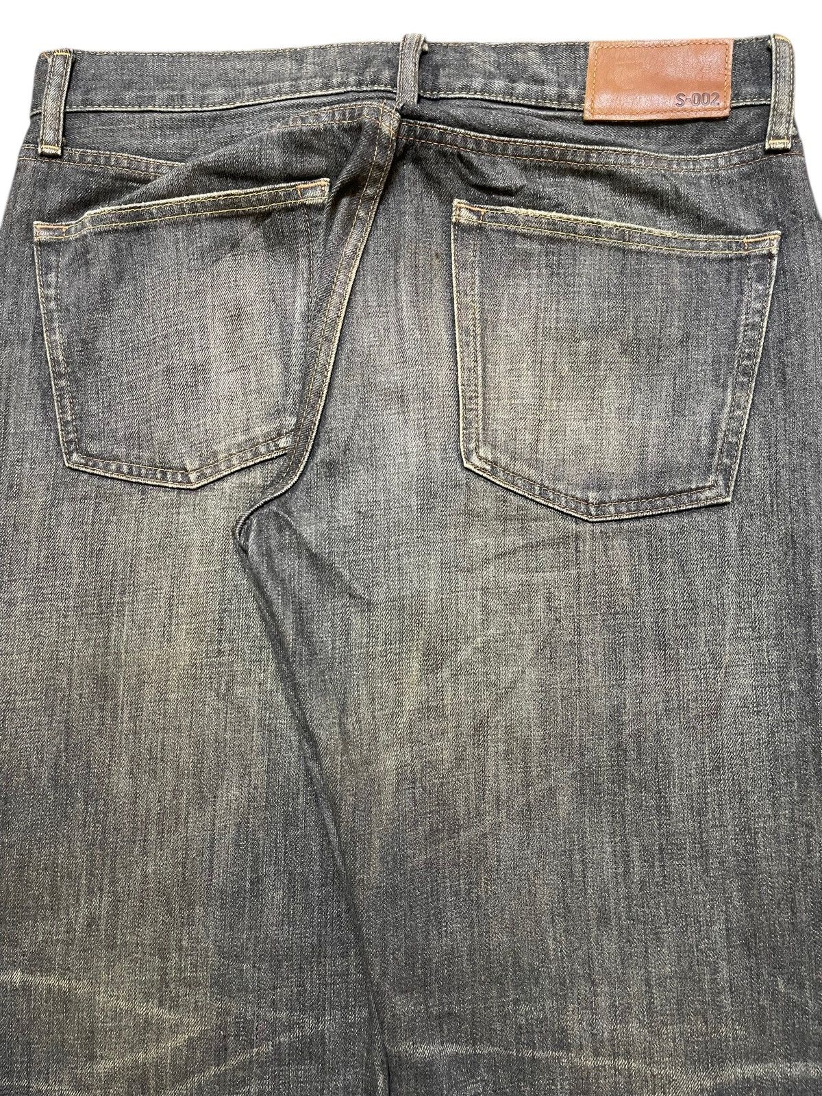 Uniqlo Vintage Japanese Uniqlo Mud Wash Faded Style Baggy Jeans Size US 32 / EU 48 - 6 Thumbnail