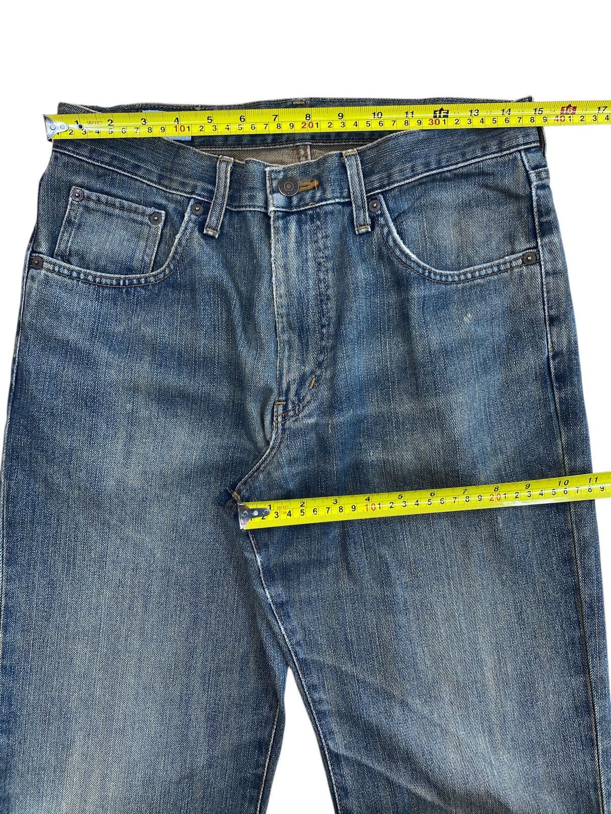 Edwin Edwin Brand Faded Wash Ripped Style Loose Jeans Size US 30 / EU 46 - 9 Thumbnail