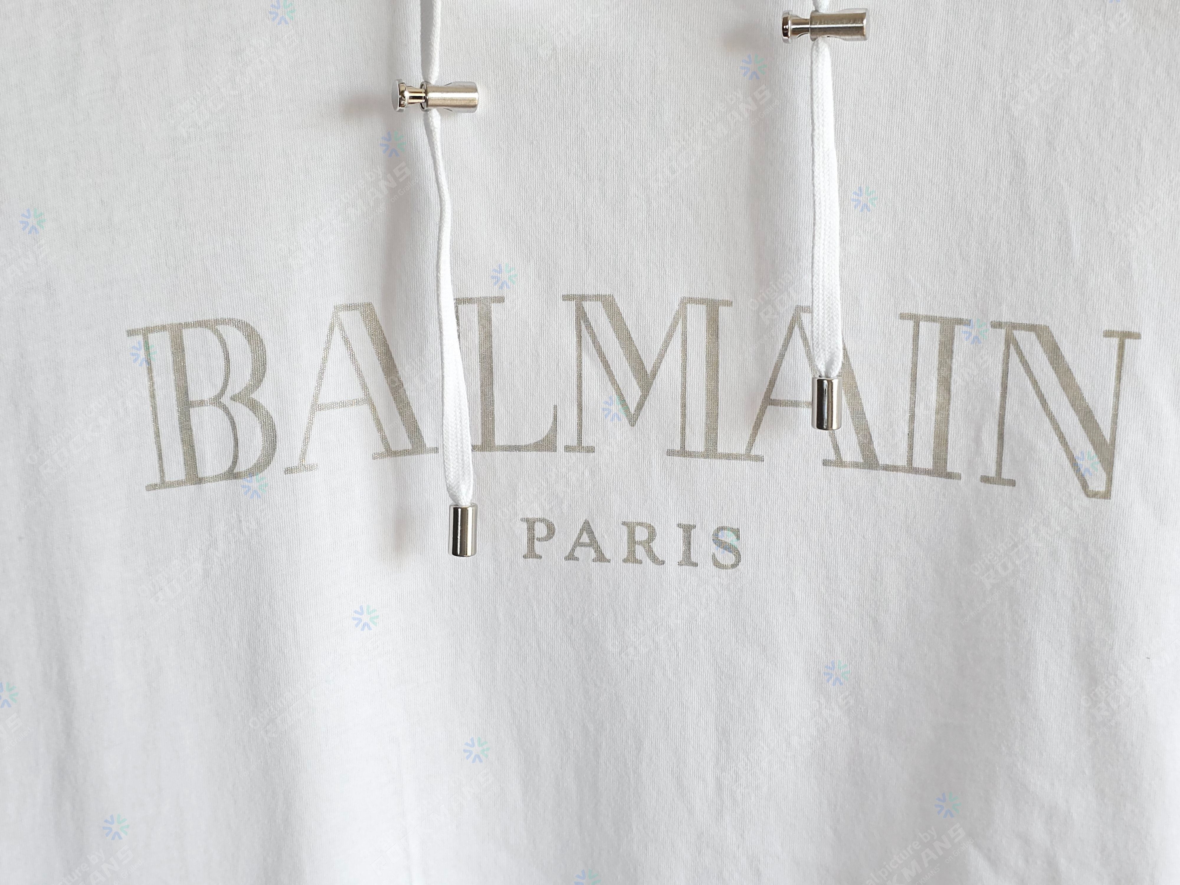 Balmain Balmain Hooded t-shirt Size M Size US M / EU 48-50 / 2 - 2 Thumbnail