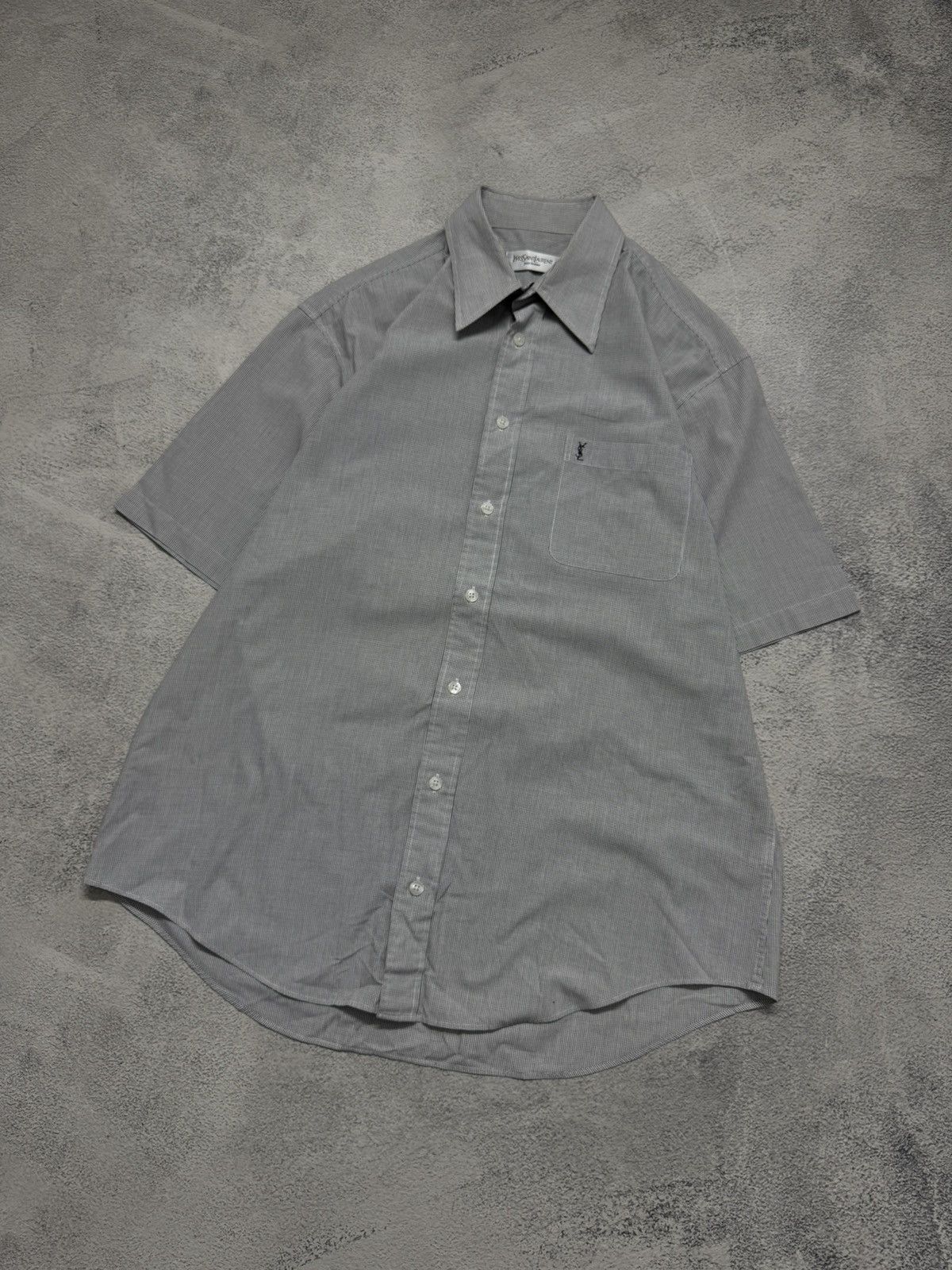 Yves Saint Laurent Vintage Yves Saint Laurent YSL Shirt Luxury Size US L / EU 52-54 / 3 - 4 Thumbnail