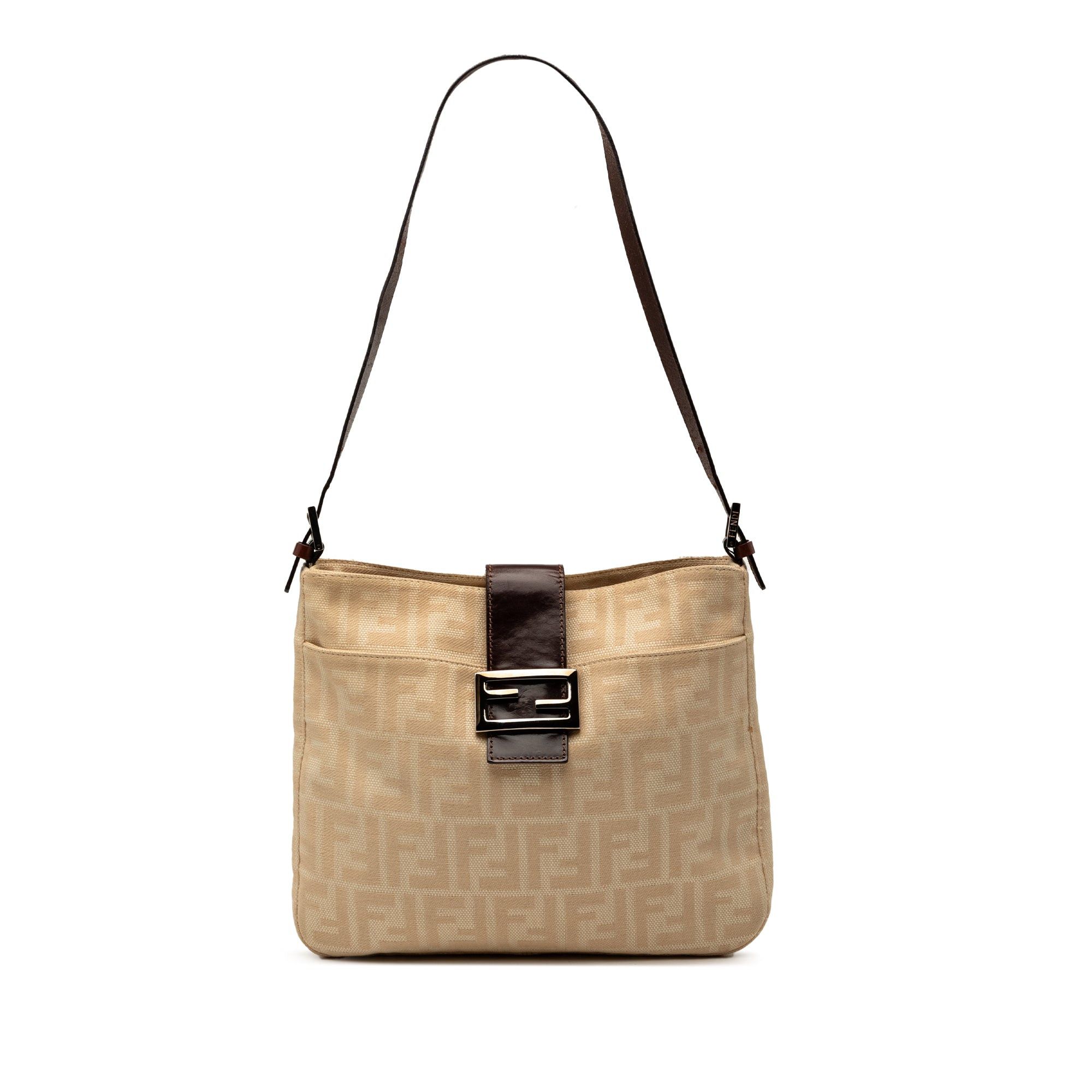 Fendi Zucca Canvas Shoulder Bag Size ONE SIZE - 1 Thumbnail