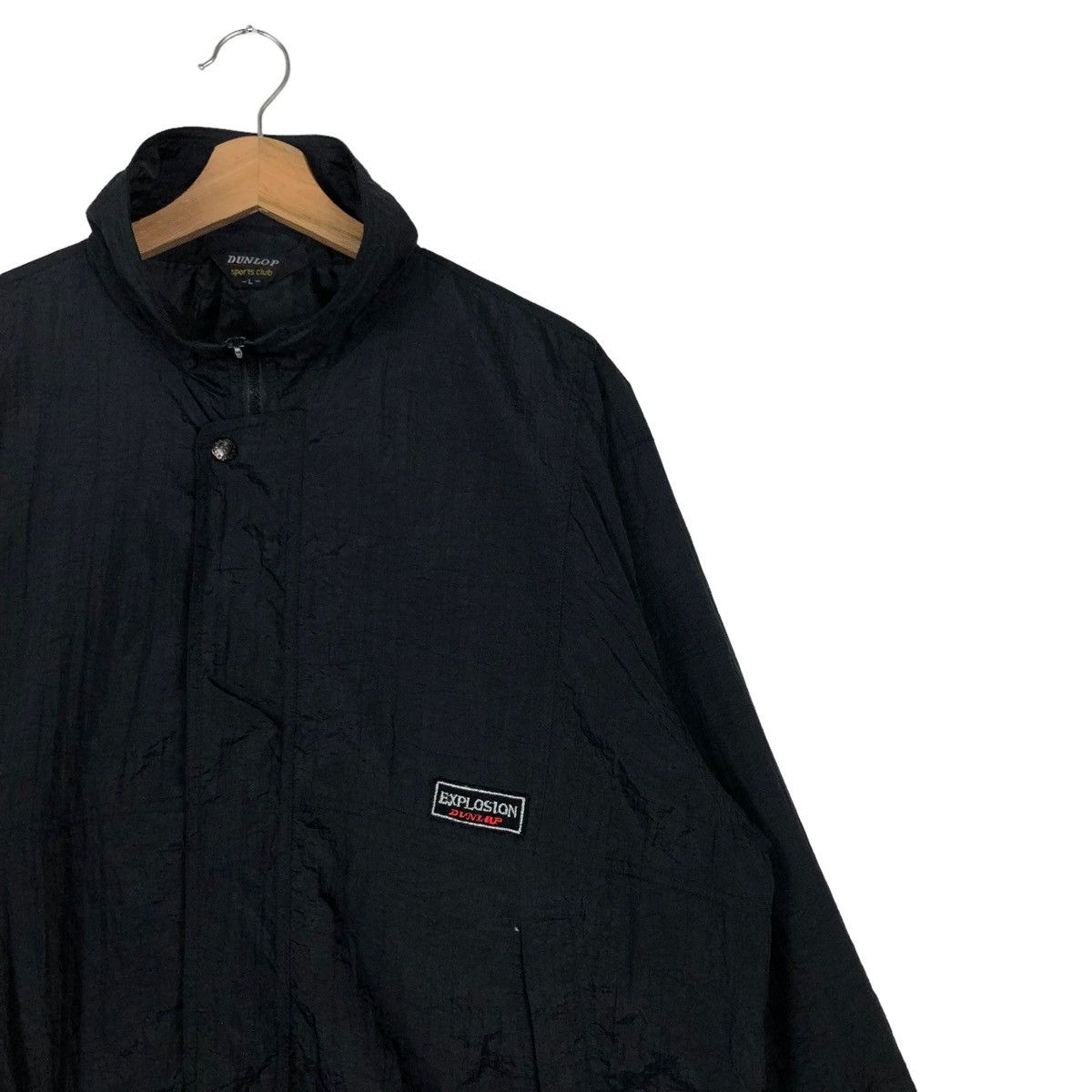 Japanese Brand 🔥90’s Vintage Bomber Jacket Racing Explosion Dunlop Sports Size US L / EU 52-54 / 3 - 2 Thumbnail