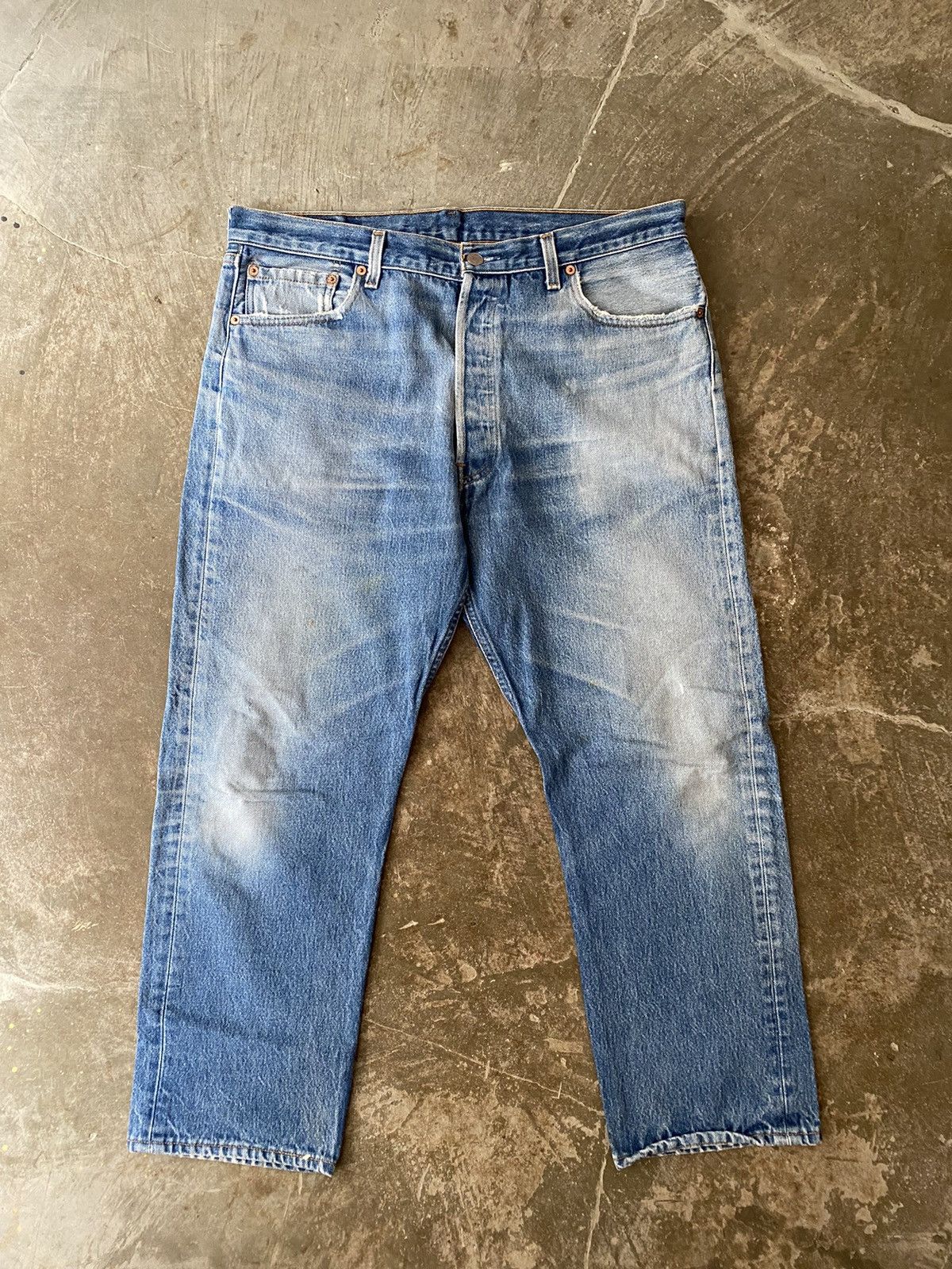Levi's Vintage Levis 501xx Kapital RRL Junya Watanabe Visvim Yaeca Size US 38 / EU 54 - 1 Thumbnail