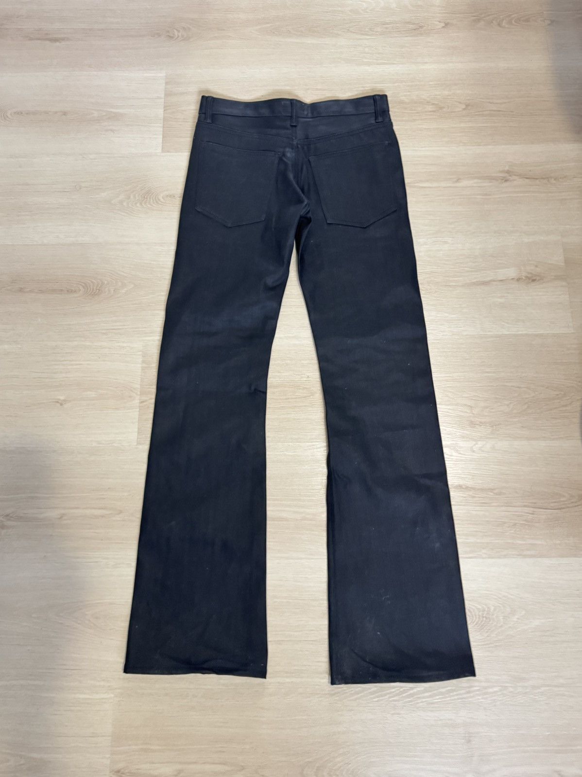 Japanese Brand Nama Man Black Selvedge Bootcut Jeans Size US 32 / EU 48 - 1 Thumbnail