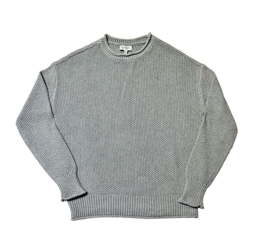 Jessica Simpson Jessica Simpson Rolled Neck Soft Dove Gray Sweater - Size L Size L / US 10 / IT 46 - 1 Thumbnail