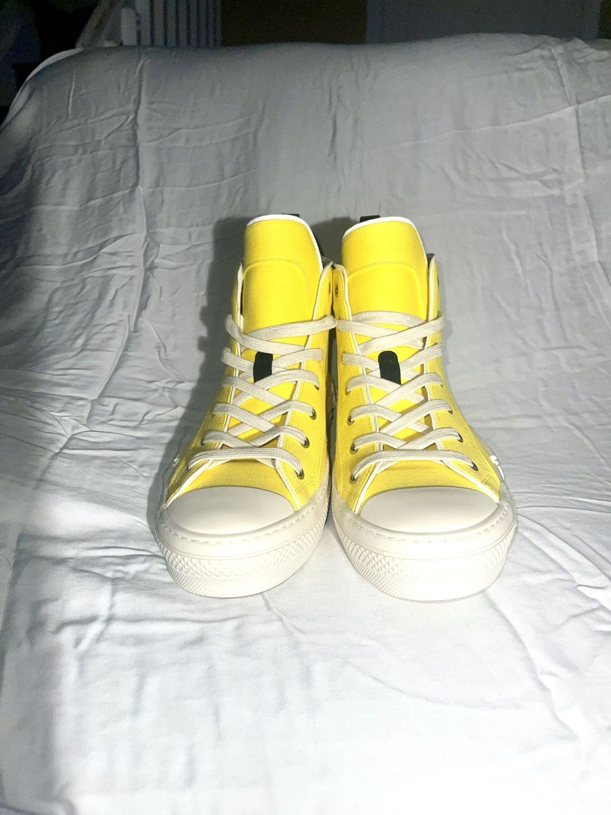 Dior Dior B23 High Top Yellow Astero-Dior Size US 12 / EU 45 - 2 Thumbnail