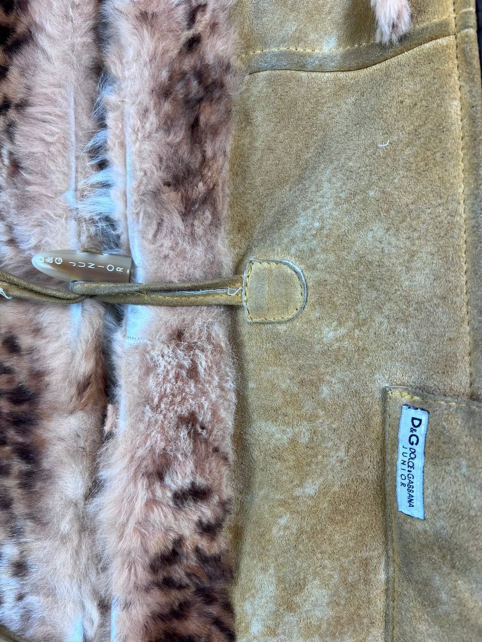 Dolce & Gabbana Dolce & Gabbana Shearling Suede Fur Hooded Vest Coat Size S Size S / US 4 / IT 40 - 7 Thumbnail