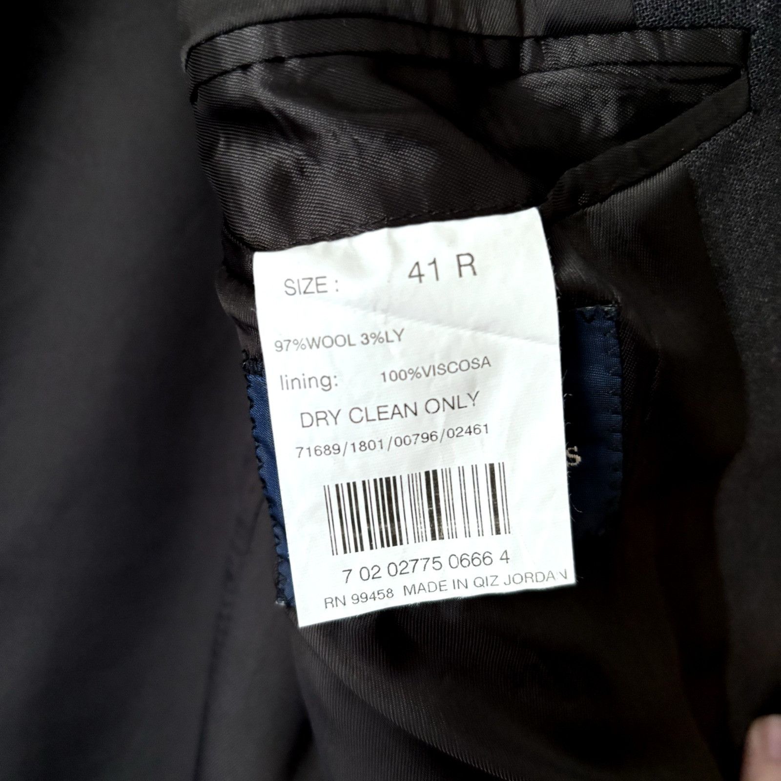 Brooks Brothers Brooks Brothers 346 Stretch Sport Coat Size 41R Navy Wool B Size 40R - 2 Thumbnail