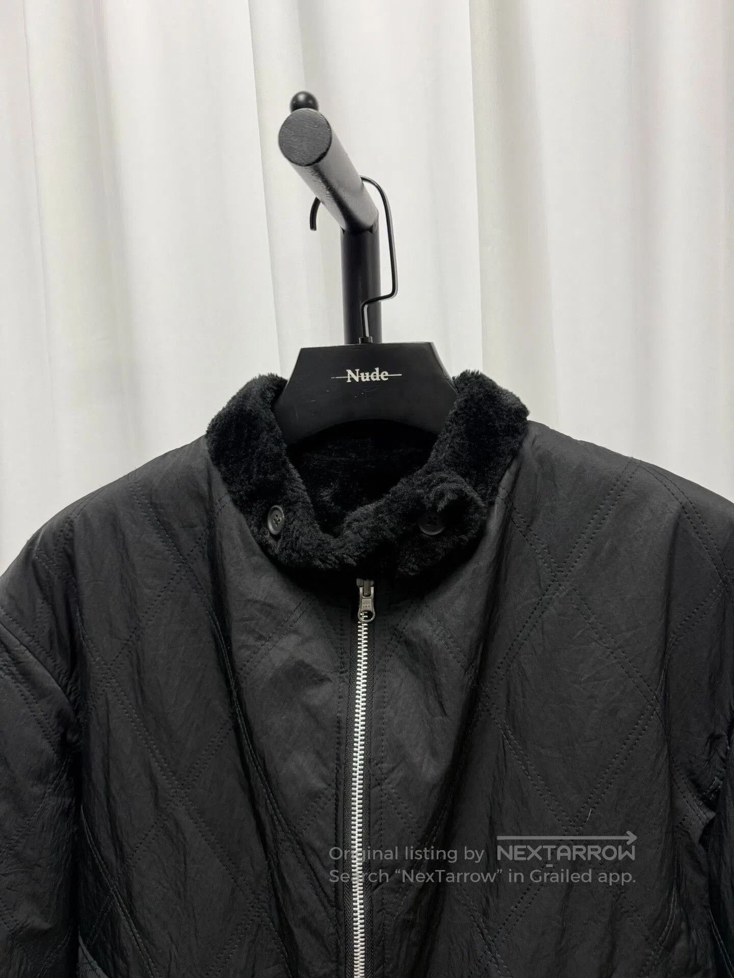 Yohji Yamamoto black faux fur jacket by yohji yamamoto. Size US L / EU 52-54 / 3 - 4 Thumbnail