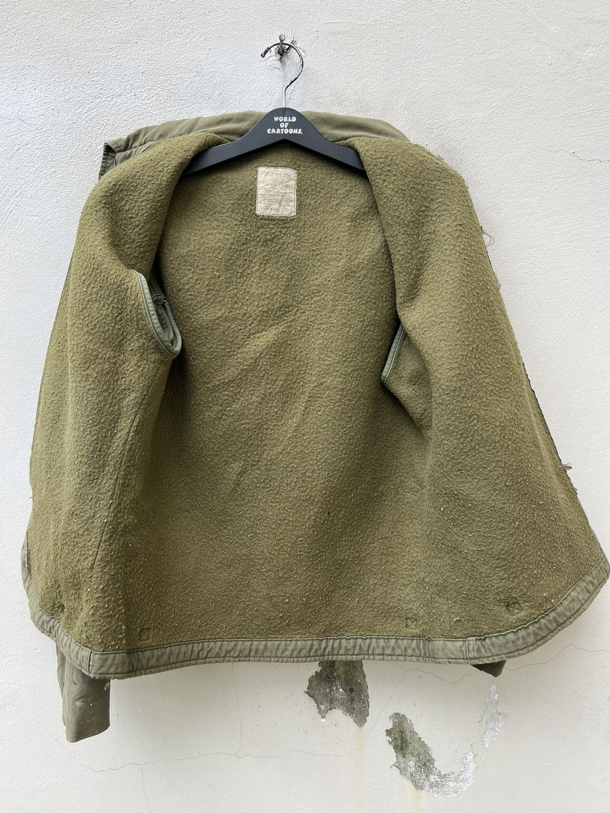 Vintage VTG Trashed US Navy Permeable A-2 Cold Weather Deck Jack Size US M / EU 48-50 / 2 - 20 Thumbnail