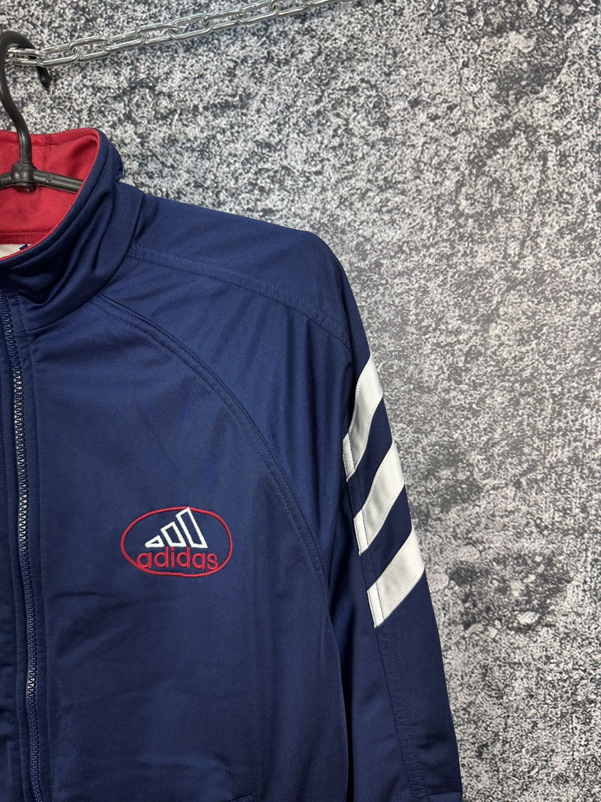 Adidas Adidas Vintage 90s Track Jacket Big Logo Retro Style Size S Size US S / EU 44-46 / 1 - 3 Thumbnail