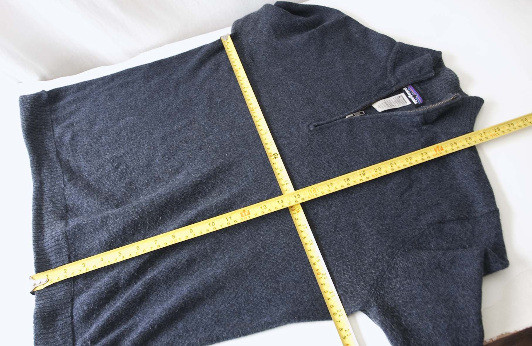 Patagonia Patagonia Sweater Lambswool / Nylon Size M Dark Blue Size US M / EU 48-50 / 2 - 4 Thumbnail