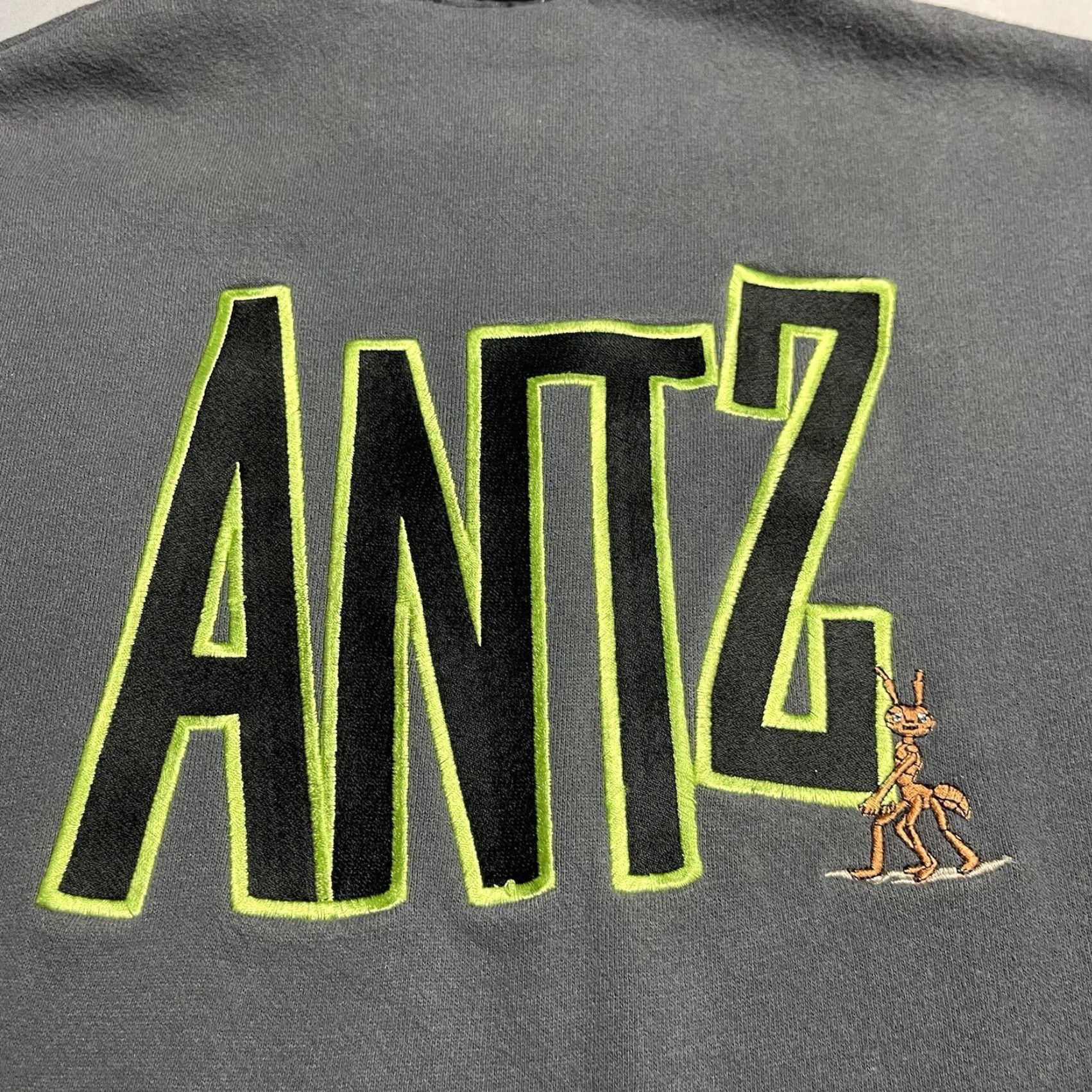 Vintage VINTAGE Antz 90s Dreamworks Pixar Movie Crew 1/4 Zip 