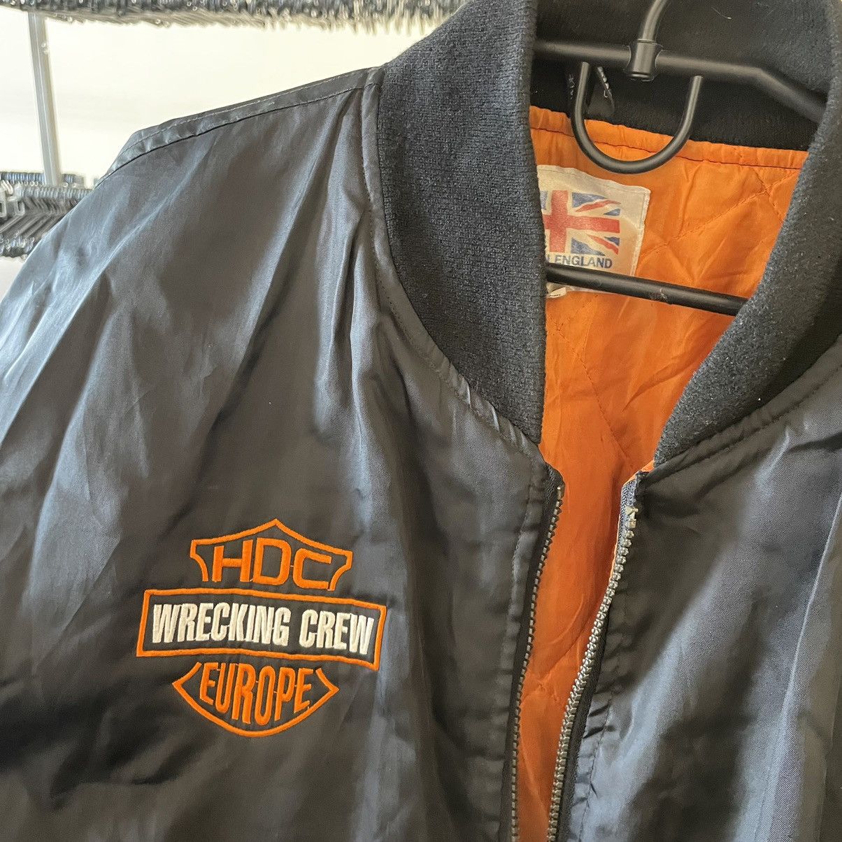 Other Vintage Jacket Bomber Military USA wrecking crew harley Size US XL / EU 56 / 4 - 3 Thumbnail