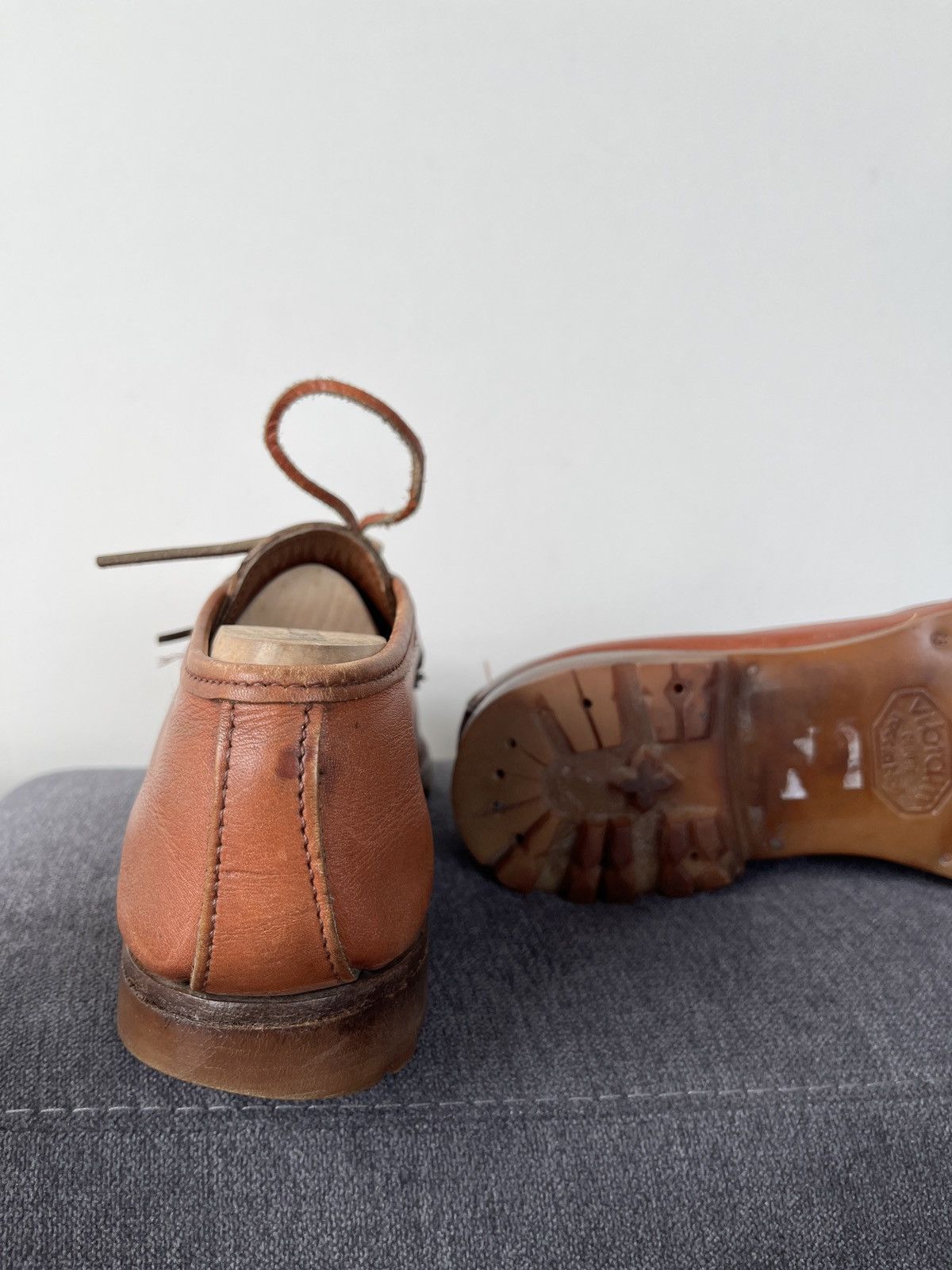Quoddy Quoddy Handmade Leather Heritage Canoe Moccasins Boots Size US 7 / EU 40 - 21 Thumbnail