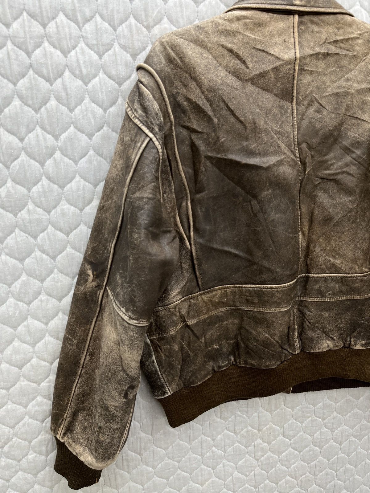 Avirex 🔥STEALS🔥 VTG AVIREX USAF TYPE G1 LEATHER JACKET Size US M / EU 48-50 / 2 - 7 Thumbnail