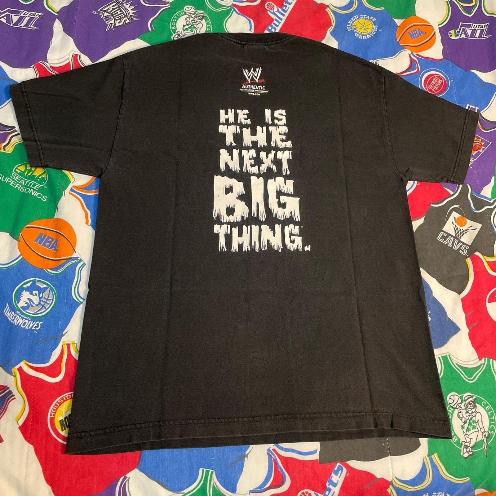 Vintage × WWF Vintage Brock Lesnar WWE “Next Big Thing T Shirt Size Large Size US L / EU 52-54 / 3 - 2 Thumbnail