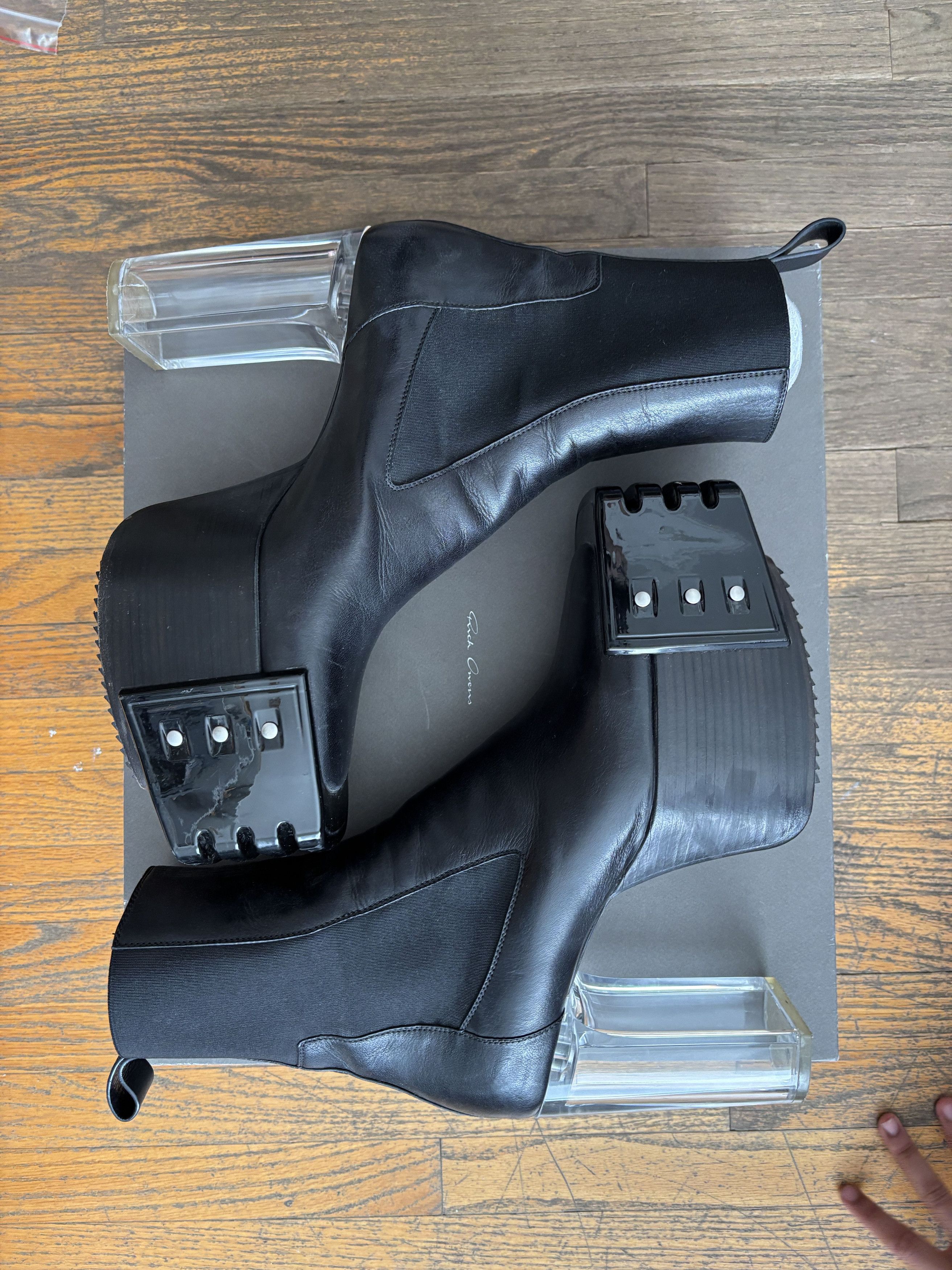 Rick Owens FW20 PERFORMA GRILL KISS HEELS Size US 10 / EU 43 - 3 Thumbnail
