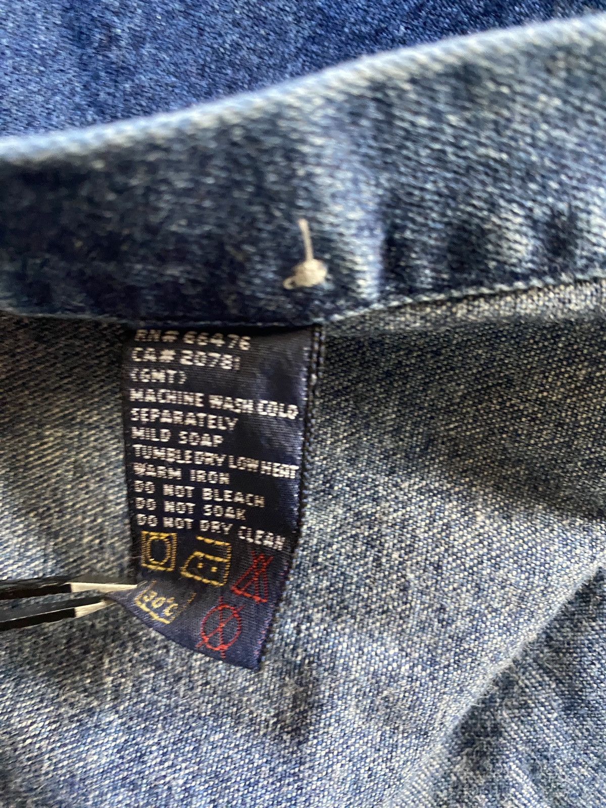 Tommy Hilfiger Vintage 90’s Tommy Hilfiger Jeans Long Sleeve Button Up Size US L / EU 52-54 / 3 - 7 Thumbnail