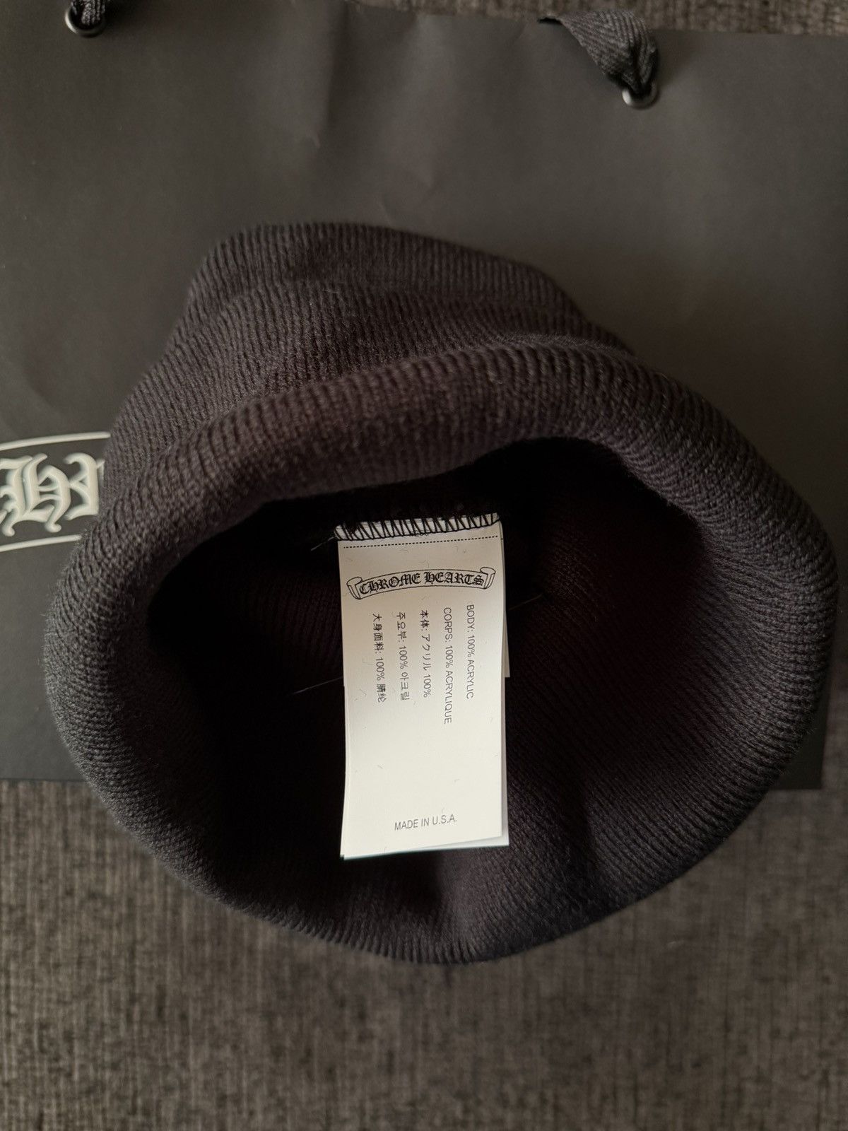 Chrome Hearts Chrome heart CH beanie Size ONE SIZE - 3 Thumbnail