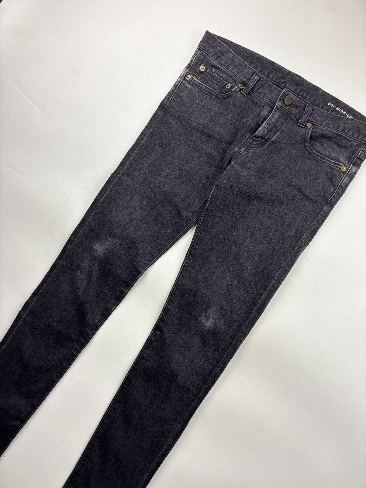 Saint Laurent Paris Saint Laurent D-01 Skinny Jeans Size 28" / US 6 / IT 42 - 3 Thumbnail