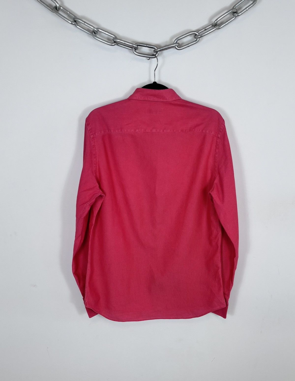 Other Sonrisa Men’s Washed Collection Red Long Sleeve Shirt Size US L / EU 52-54 / 3 - 10 Thumbnail
