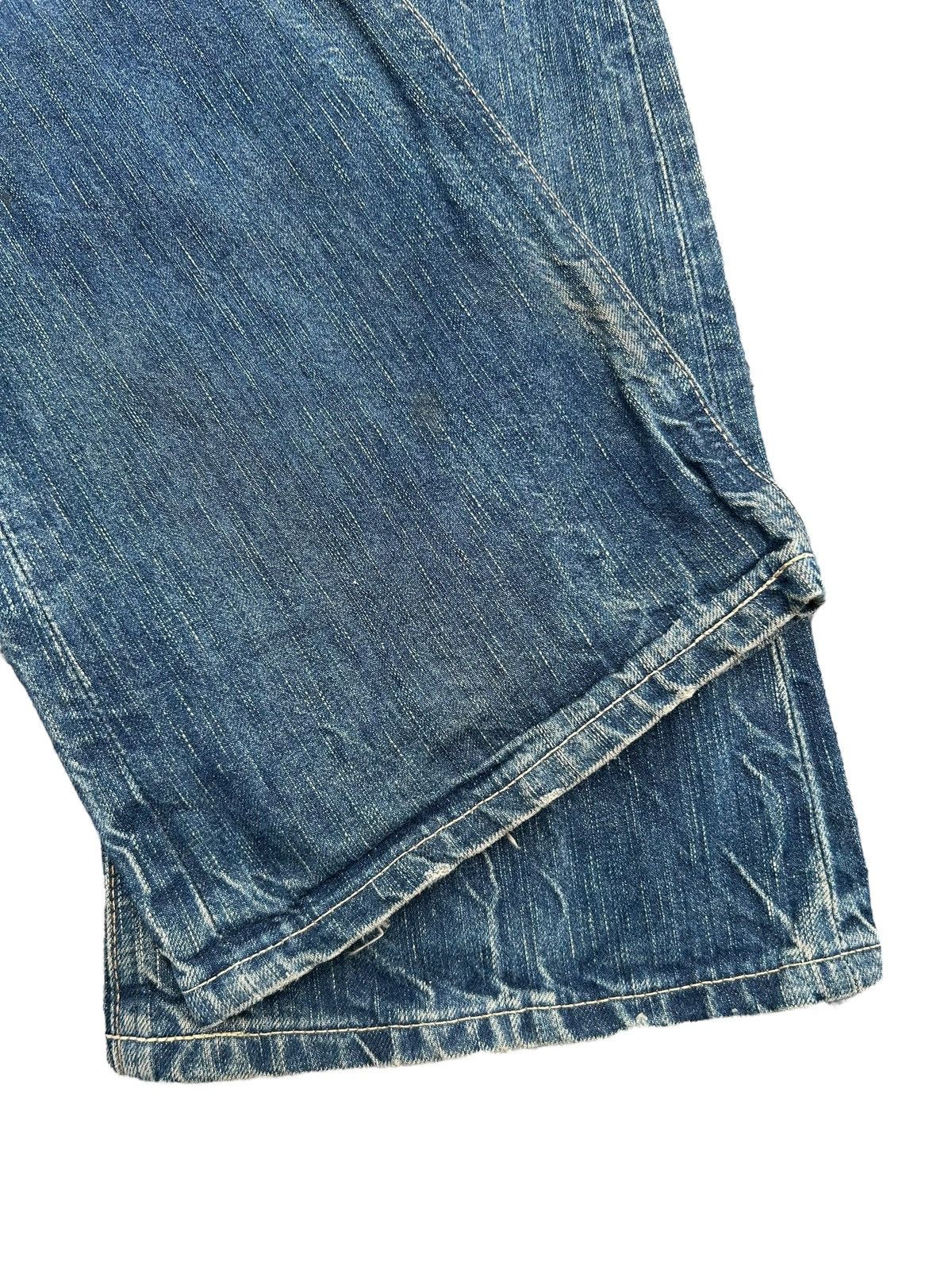 Kapital Flare Vintage Edwin Distressed Denim Jeans Size US 31 - 5 Thumbnail