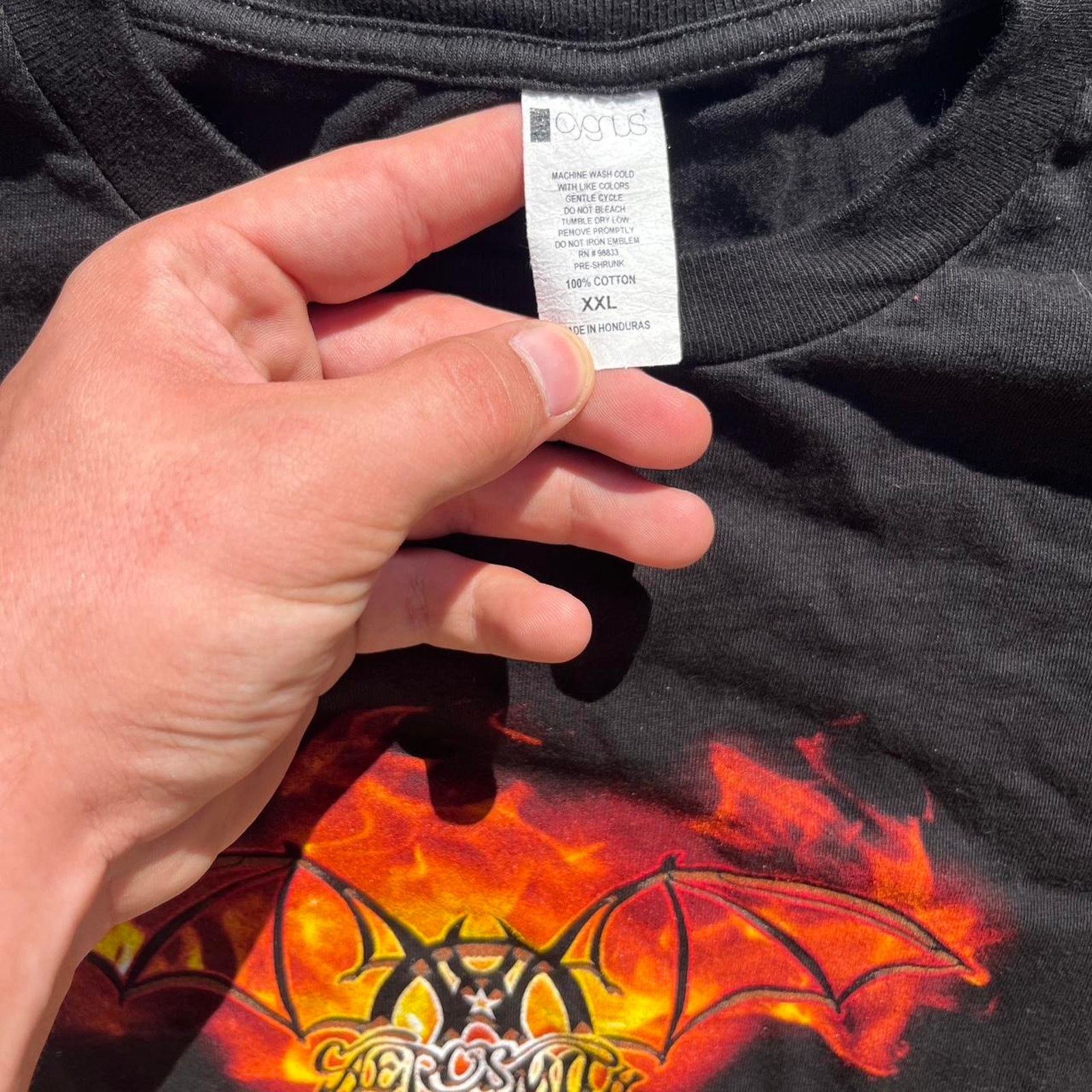 Nike Vintage y2k aerosmith band shirt Size US XXL / EU 58 / 5 - 2 Thumbnail