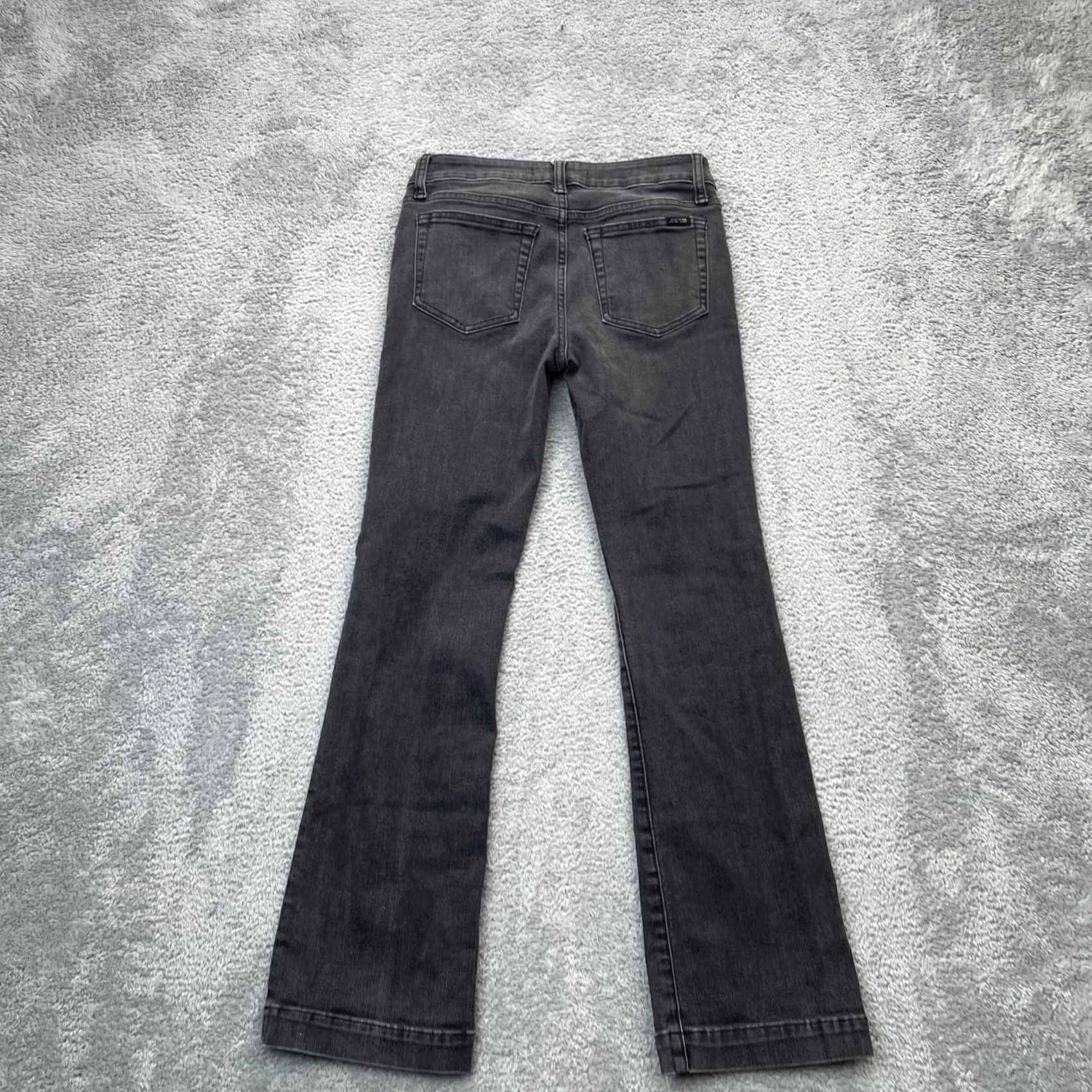 Vintage Joes Jeans Womens 26 Petite Gray Kacey Bootcut Denim Cotton Stretch Mid Bootcut Jeans 5-Pocket Inseam 29in XS? Size 26" / US 2 / IT 38 - 2 Thumbnail