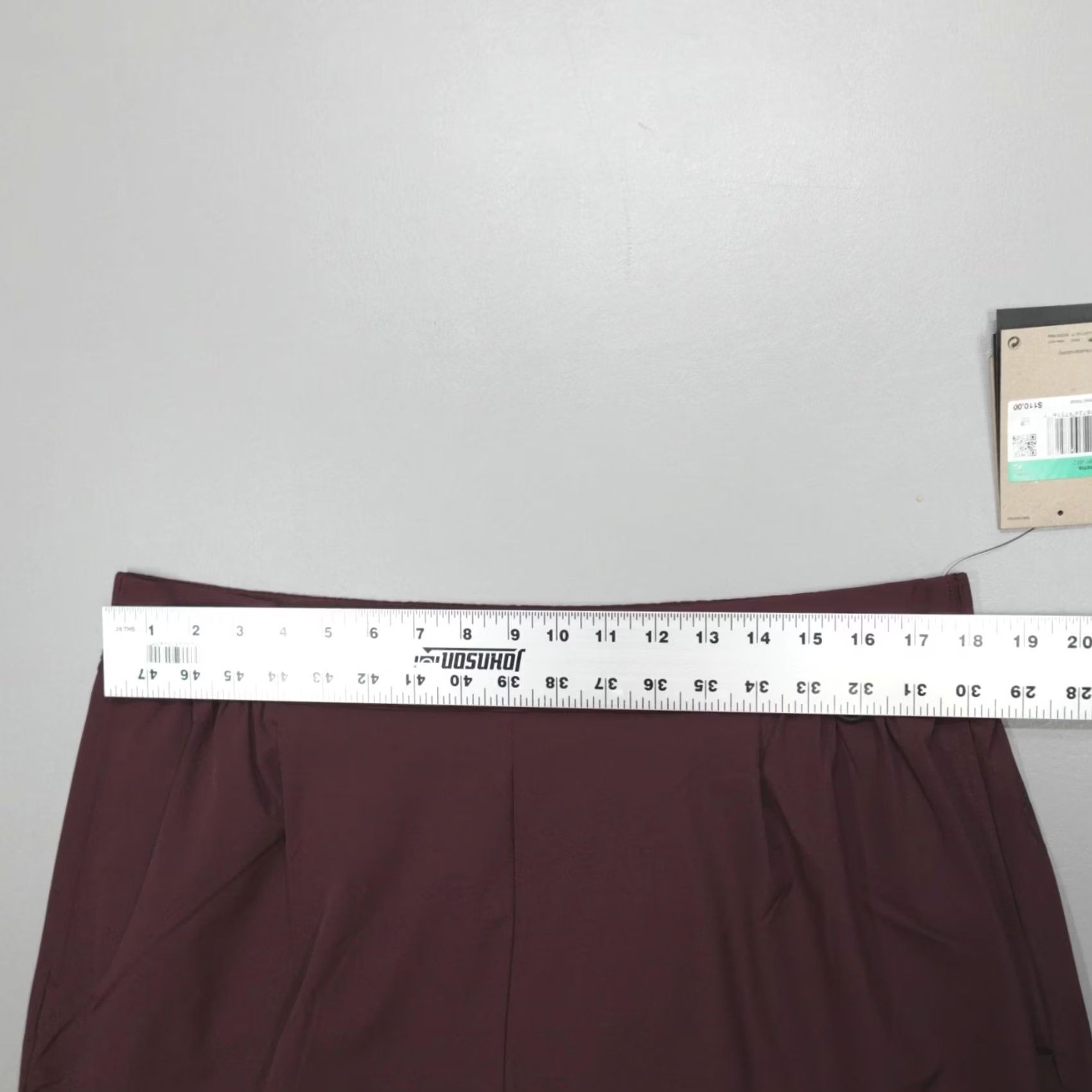 Nike Nike 24.7 PerfectStretch Women's High-Waisted Wide-Leg Pants XL Burgundy Crush Nike Dri-FIT Size 40" / US 18 - 5 Thumbnail