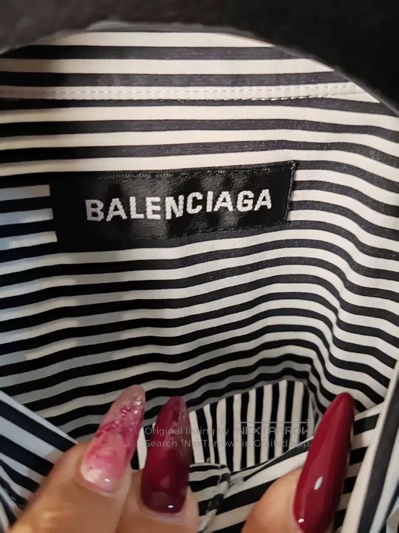 Balenciaga Balenciaga Back logo shirt Size XS / US 0-2 / IT 36-38 - 3 Thumbnail