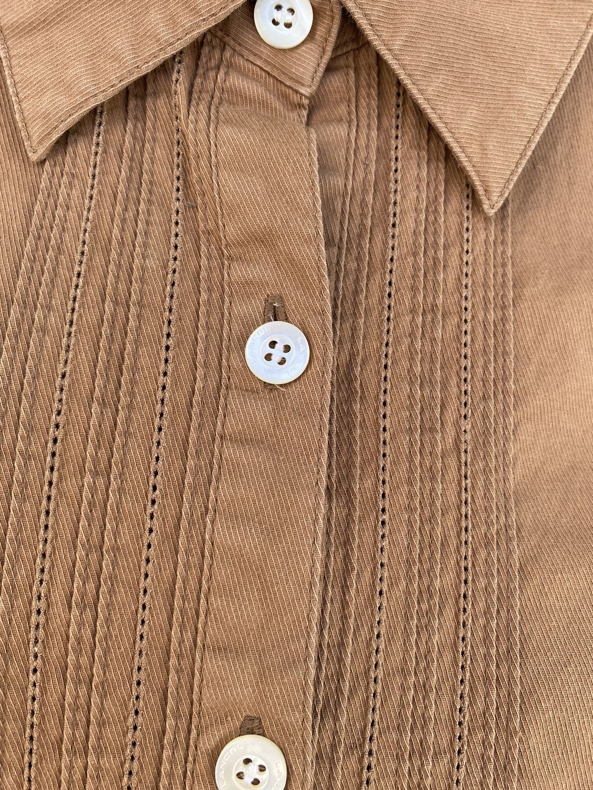 Lancel LANCEL brown shirt Size S / US 4 / IT 40 - 7 Thumbnail