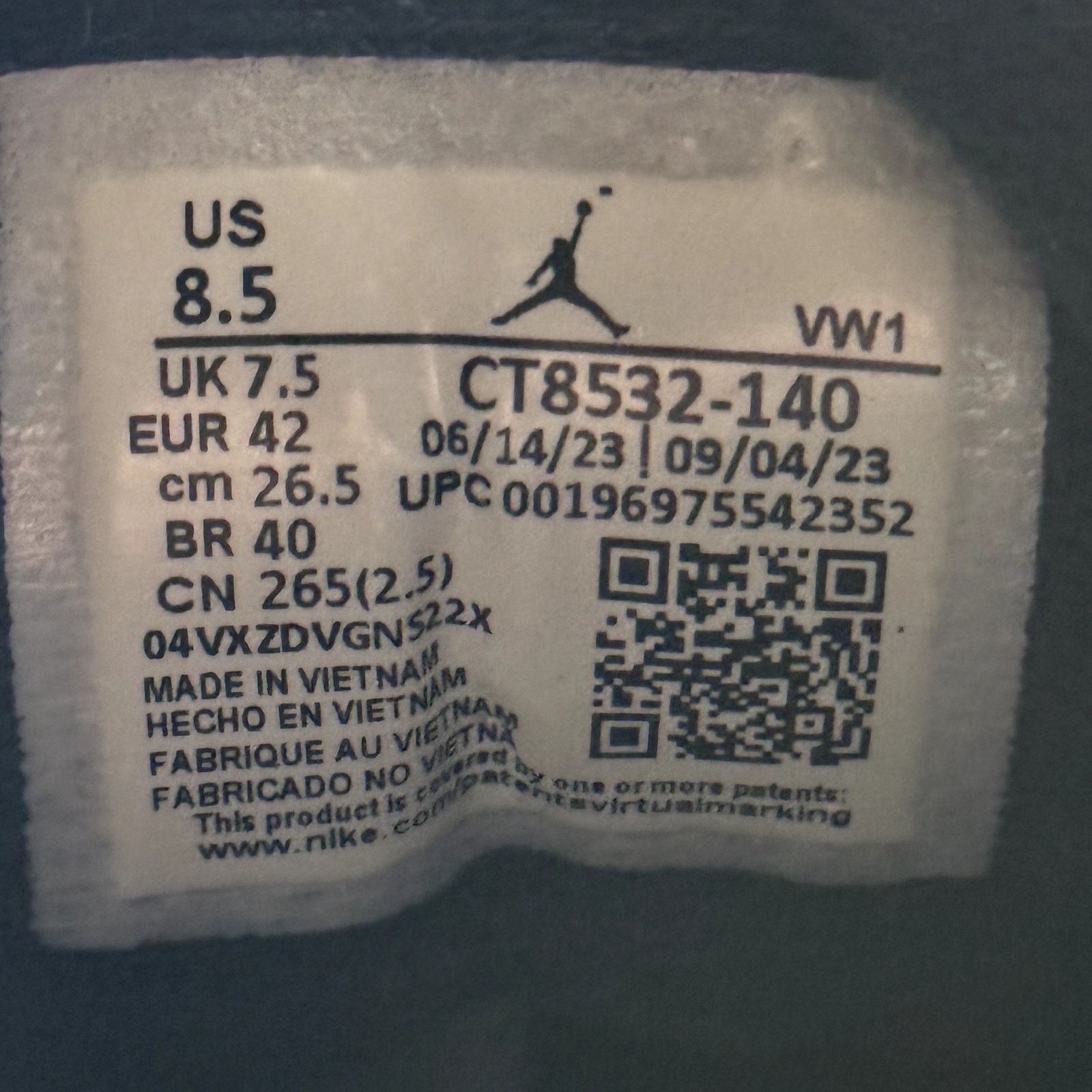 Jordan Brand × Nike Size 8.5 - Nike Air Jordan 3 Retro Midnight Navy Men's Shoes Size US 8.5 / EU 41-42 - 8 Thumbnail