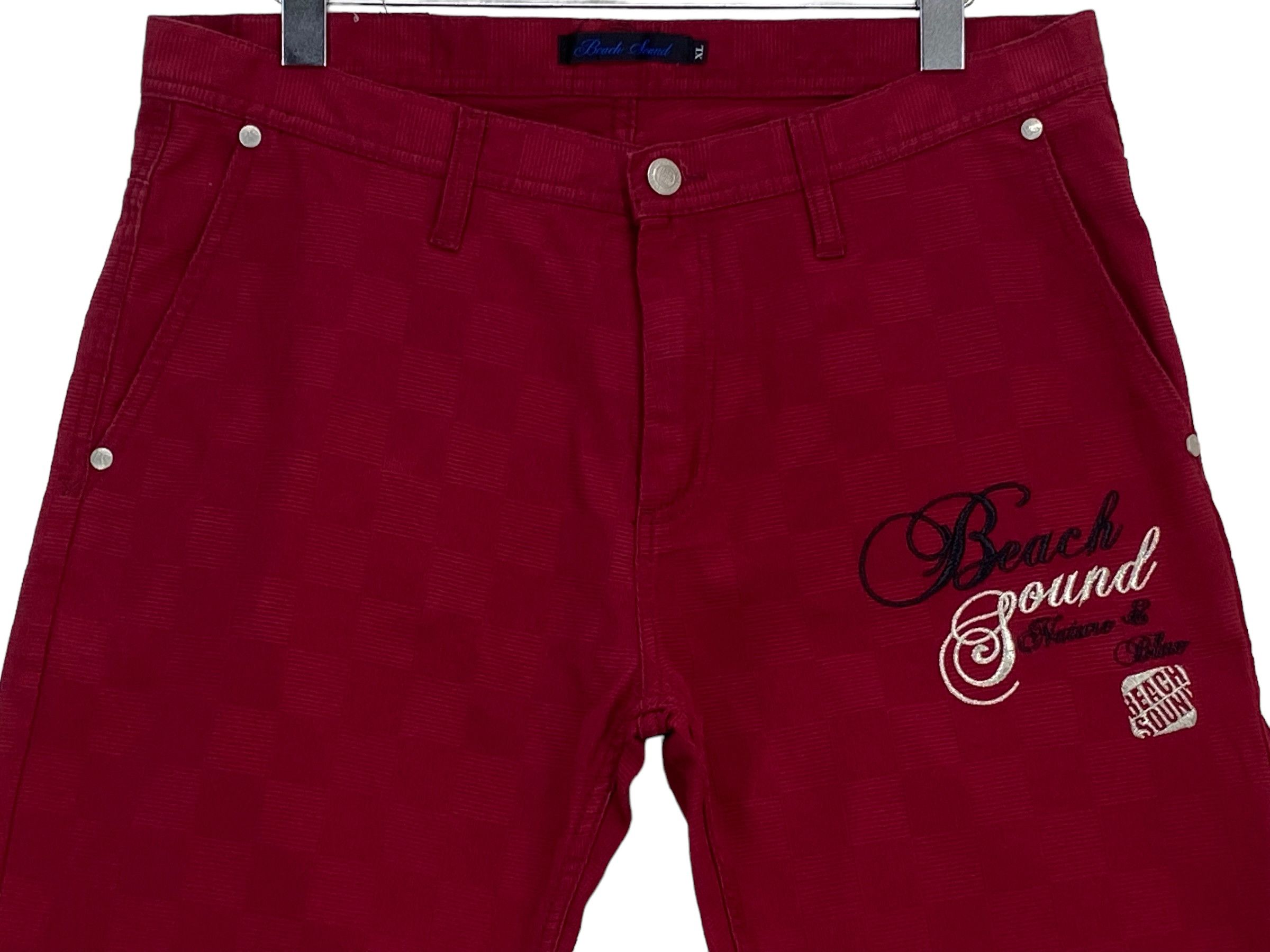 Japanese Brand Beach Sound Pants Skateboard Surf Jeans Size US 35 - 3 Thumbnail