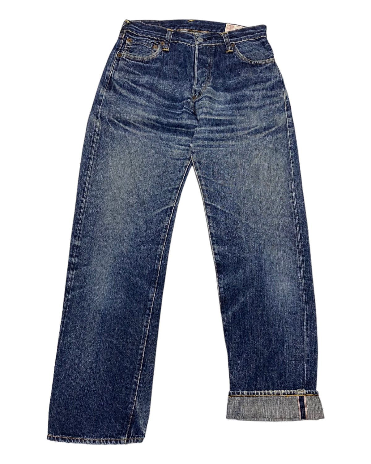 Evisu VINTAGE EVISU SEAGULL SELVEDGE DISTRESSED DENIM JEANS Size US 28 / EU 44 - 2 Thumbnail