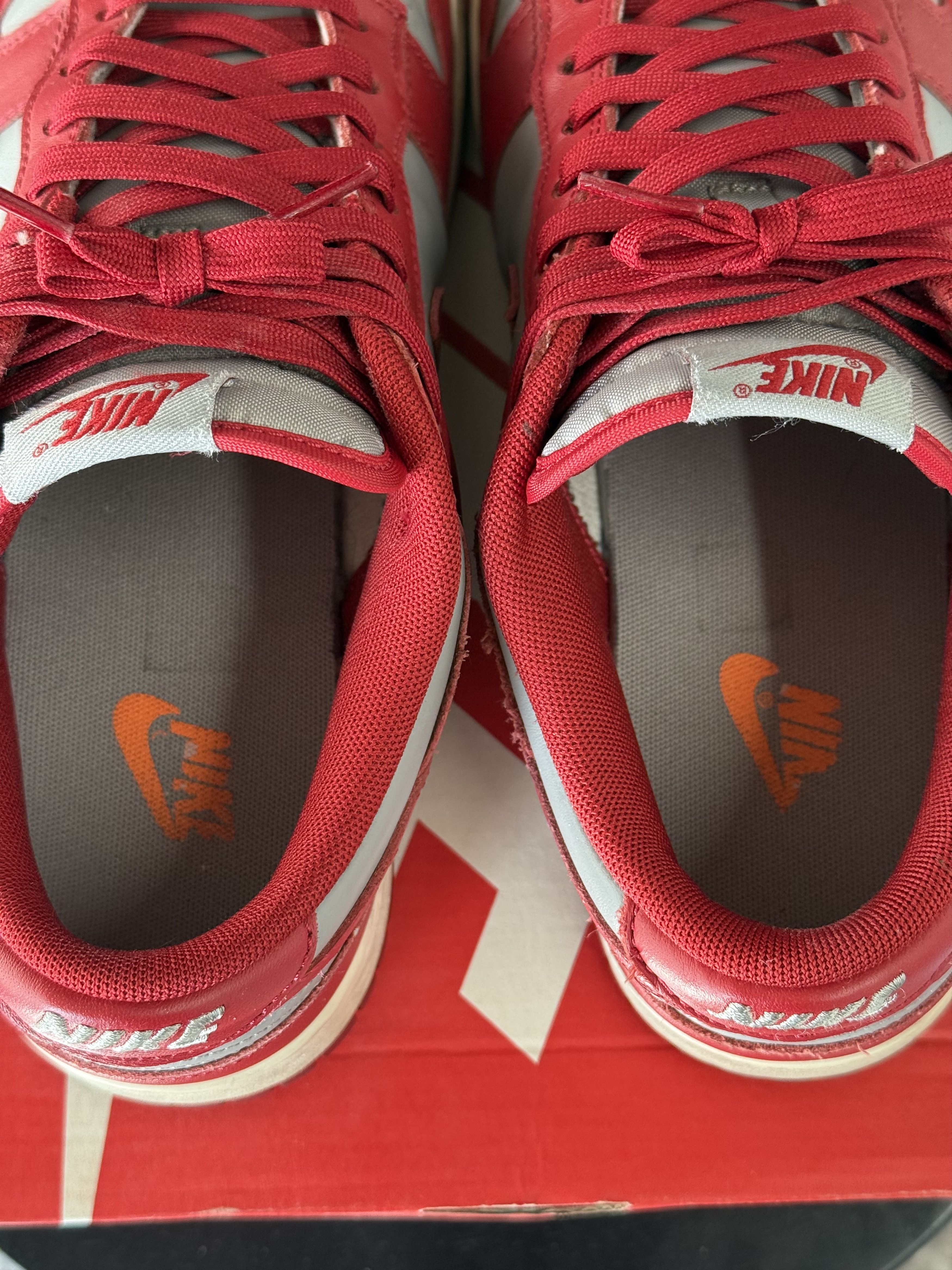 Nike *USED* Nike Dunk Low UNLV SP University Red US 9.5 Size US 9.5 / EU 42-43 - 5 Thumbnail