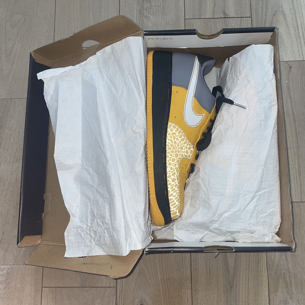 Nike Air Force 1 Premium '07 South Bronx Choz 2009 Size US 9.5 / EU 42-43 - 7 Thumbnail