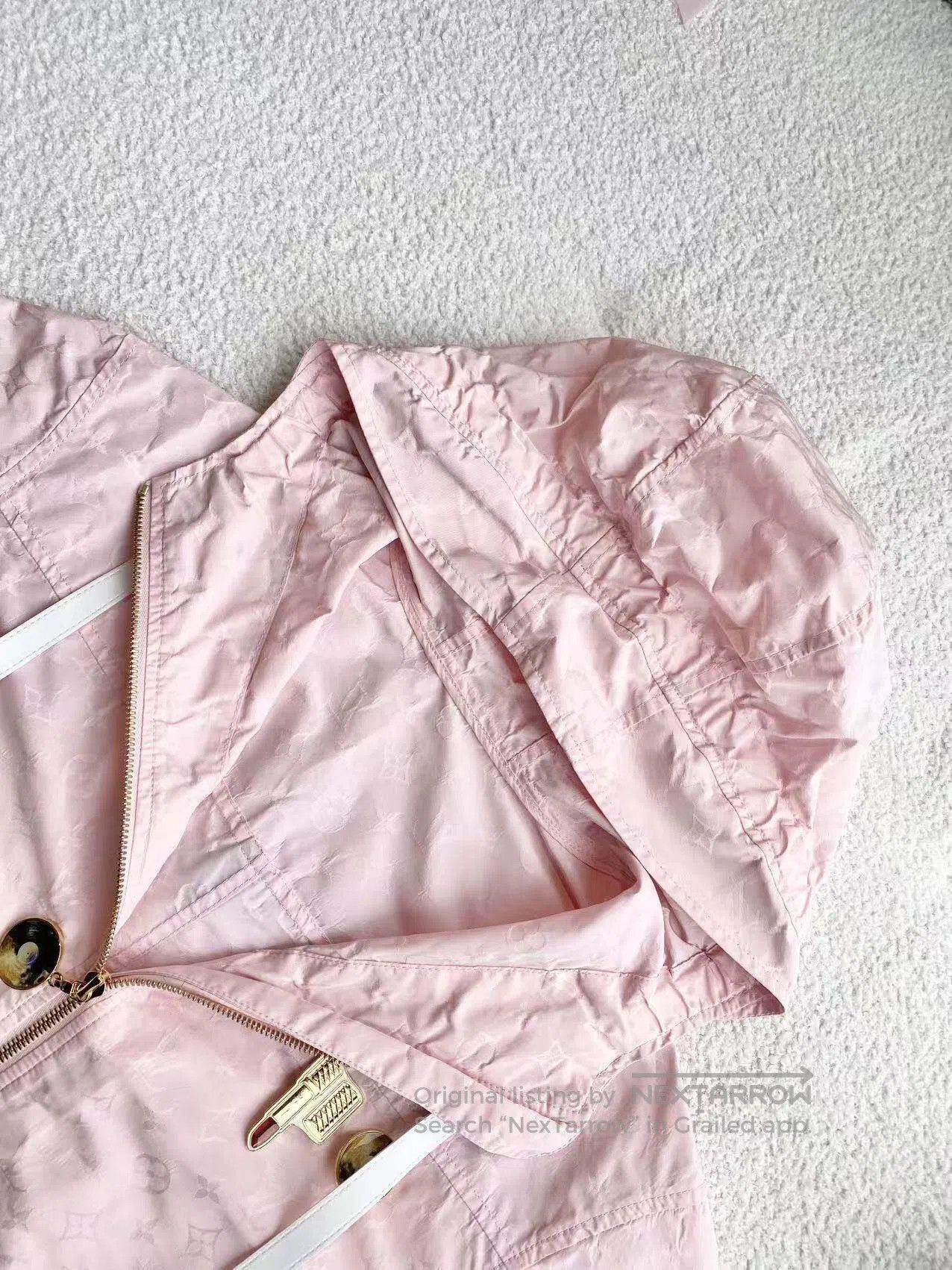 Louis Vuitton Louis Vuitton Pink old flowers are full of printed jackets Size 4XL / US 24-26 - 4 Thumbnail